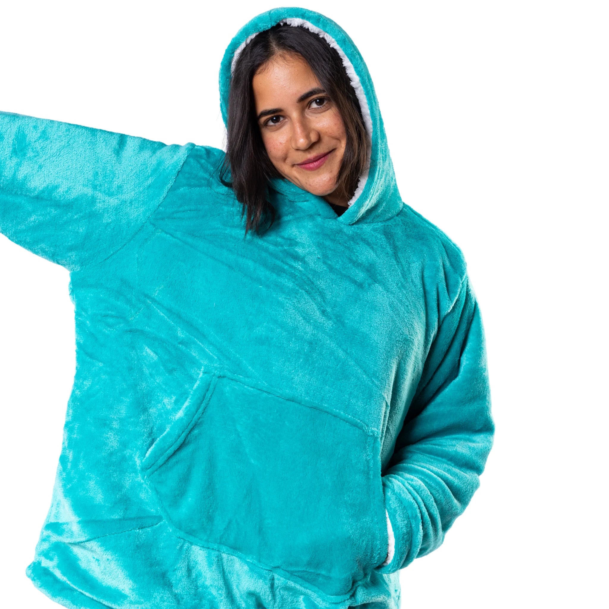 Oversized Sherpa Hoodie 2 sizes (Unisex)