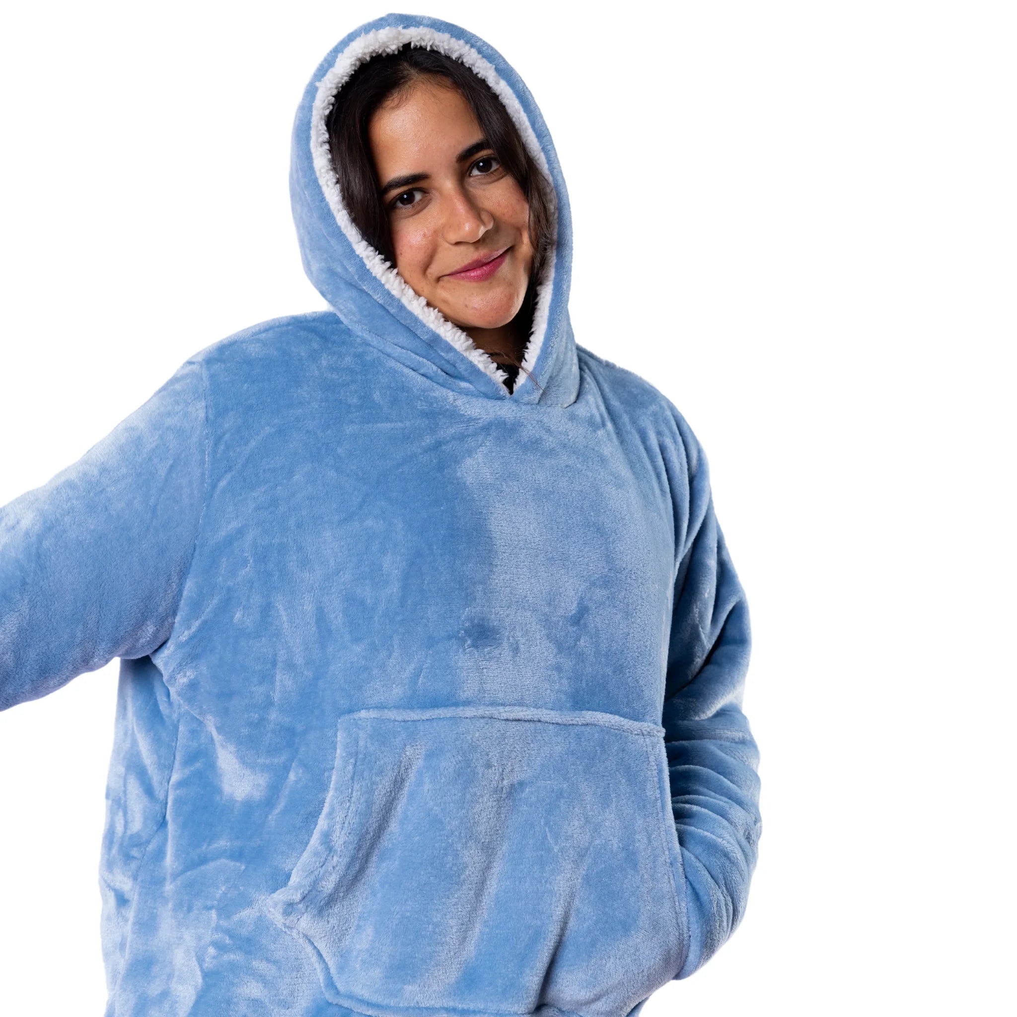 Oversized Sherpa Hoodie 2 sizes (Unisex)