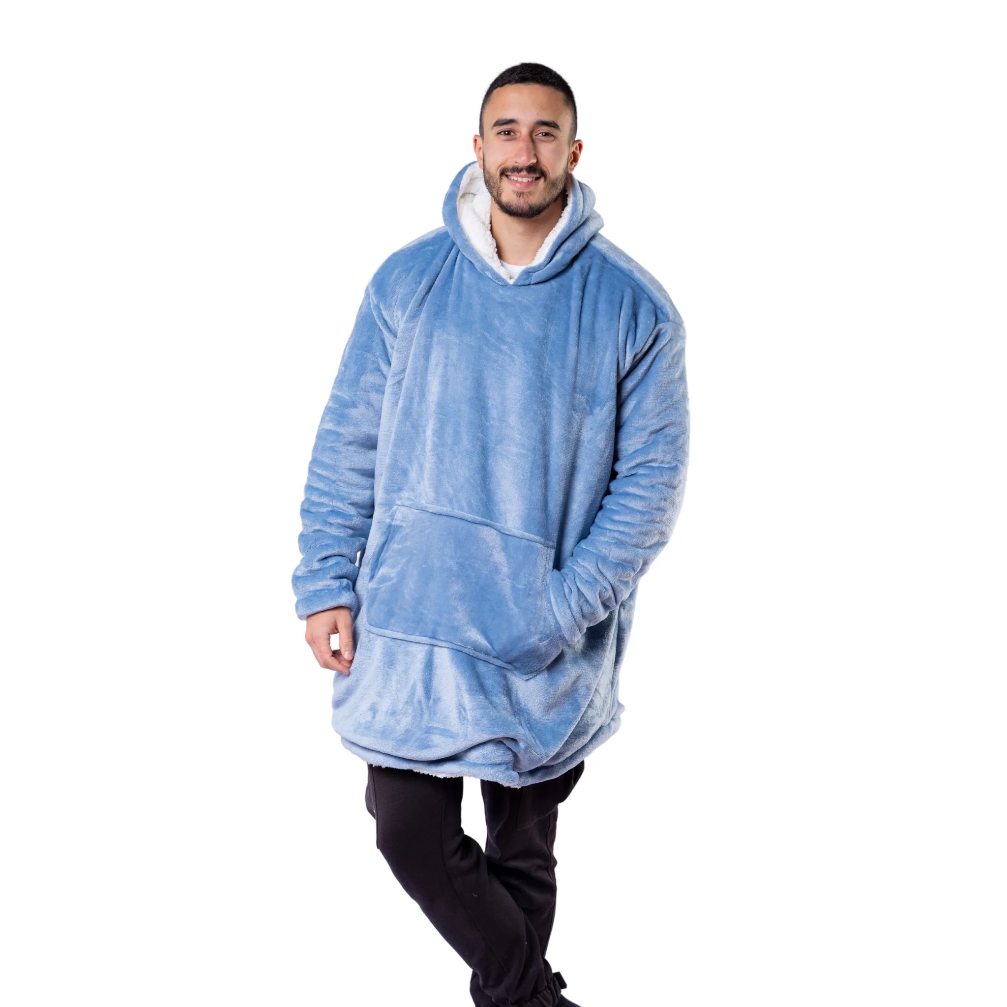 Oversized Sherpa Hoodie 2 sizes (Unisex)