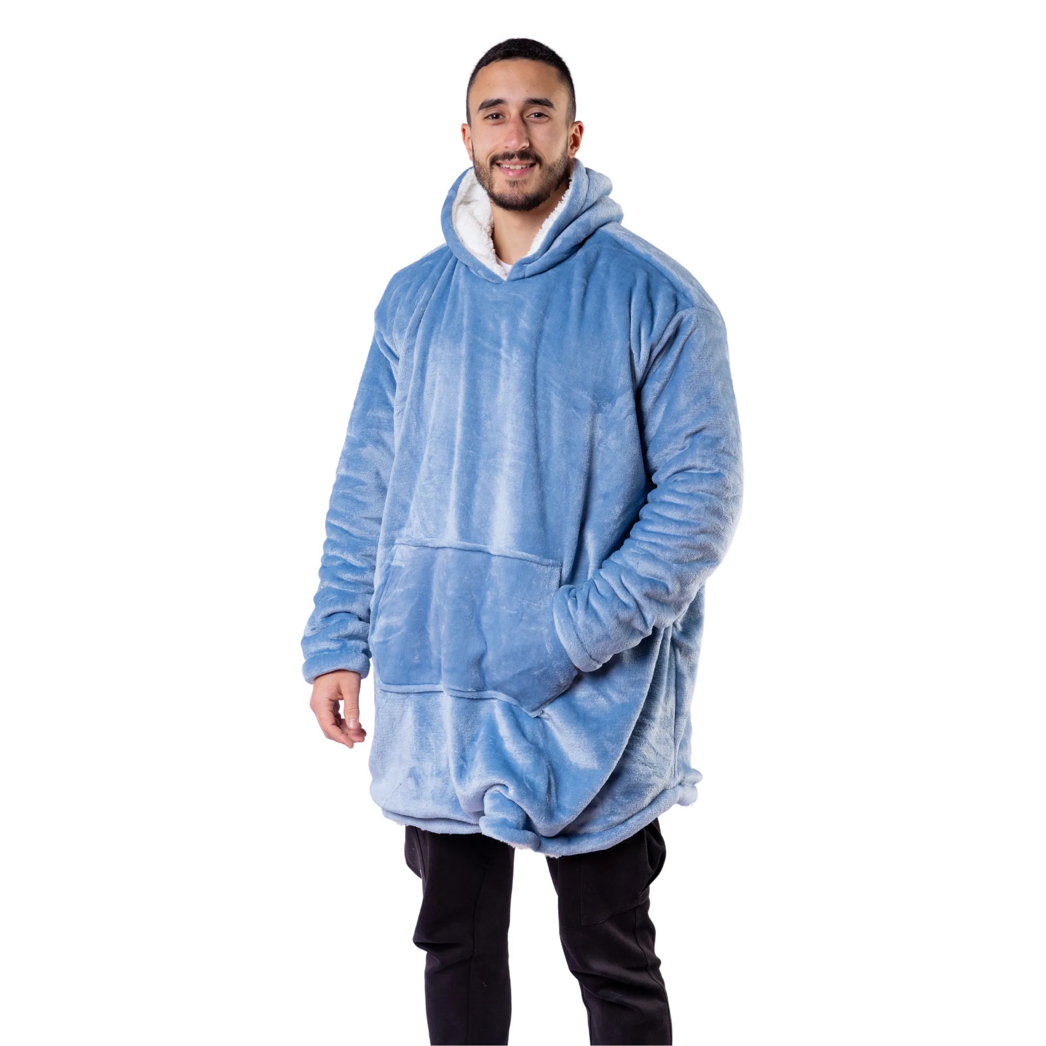 Oversized Sherpa Hoodie 2 sizes (Unisex)