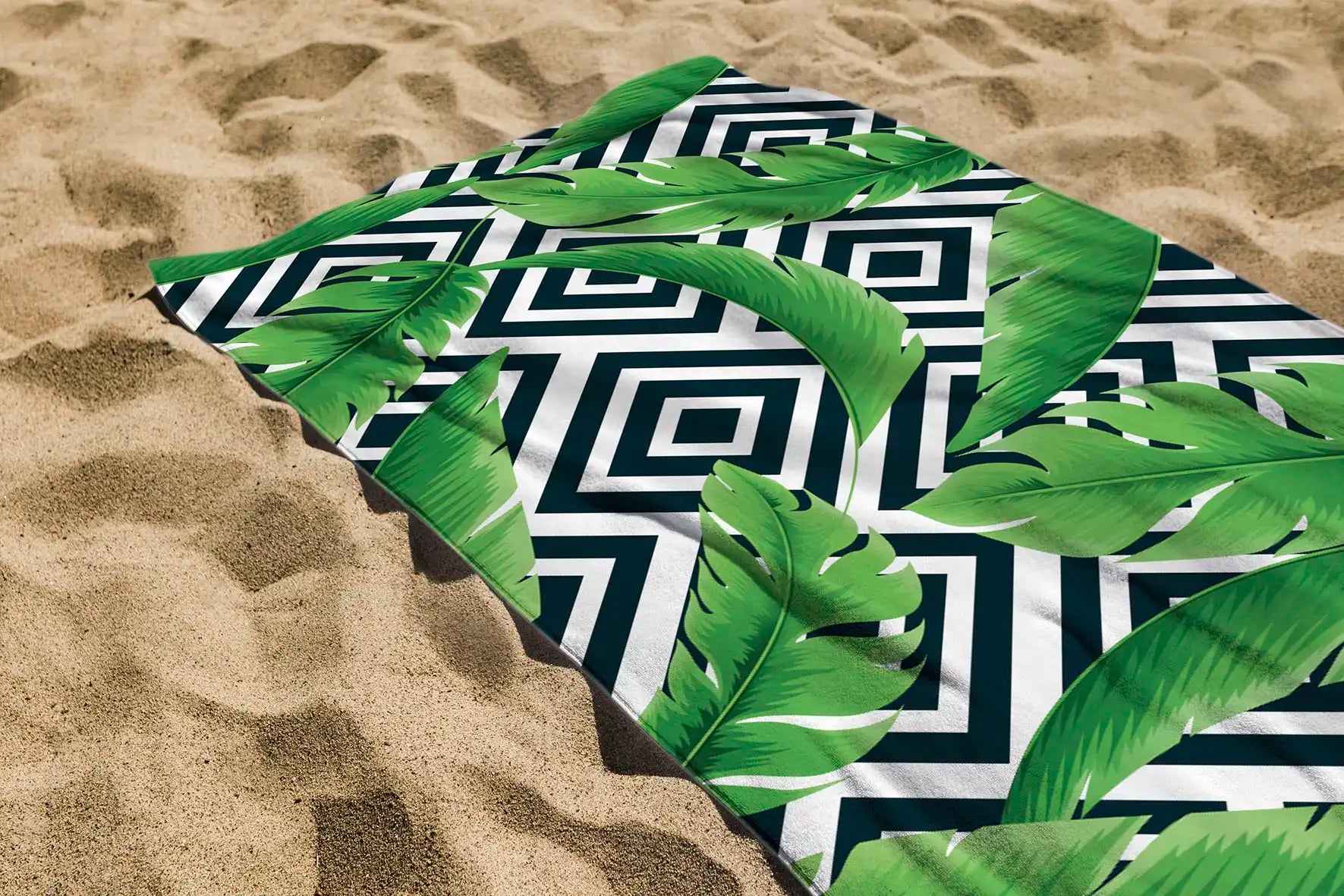 فوطة شاطئ (140x70 سم) - حجم جديد