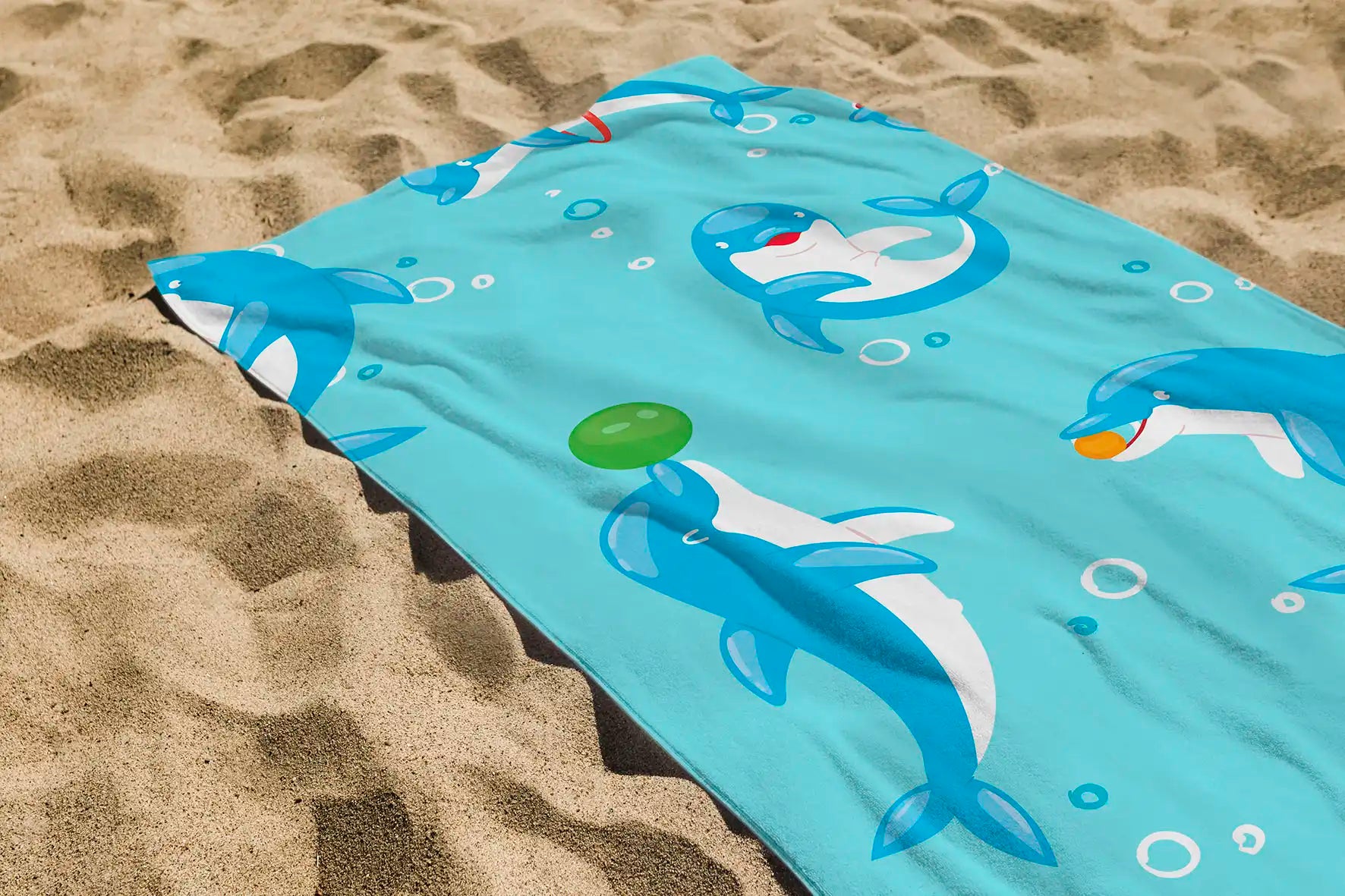 فوطة شاطئ (140x70 سم) - حجم جديد