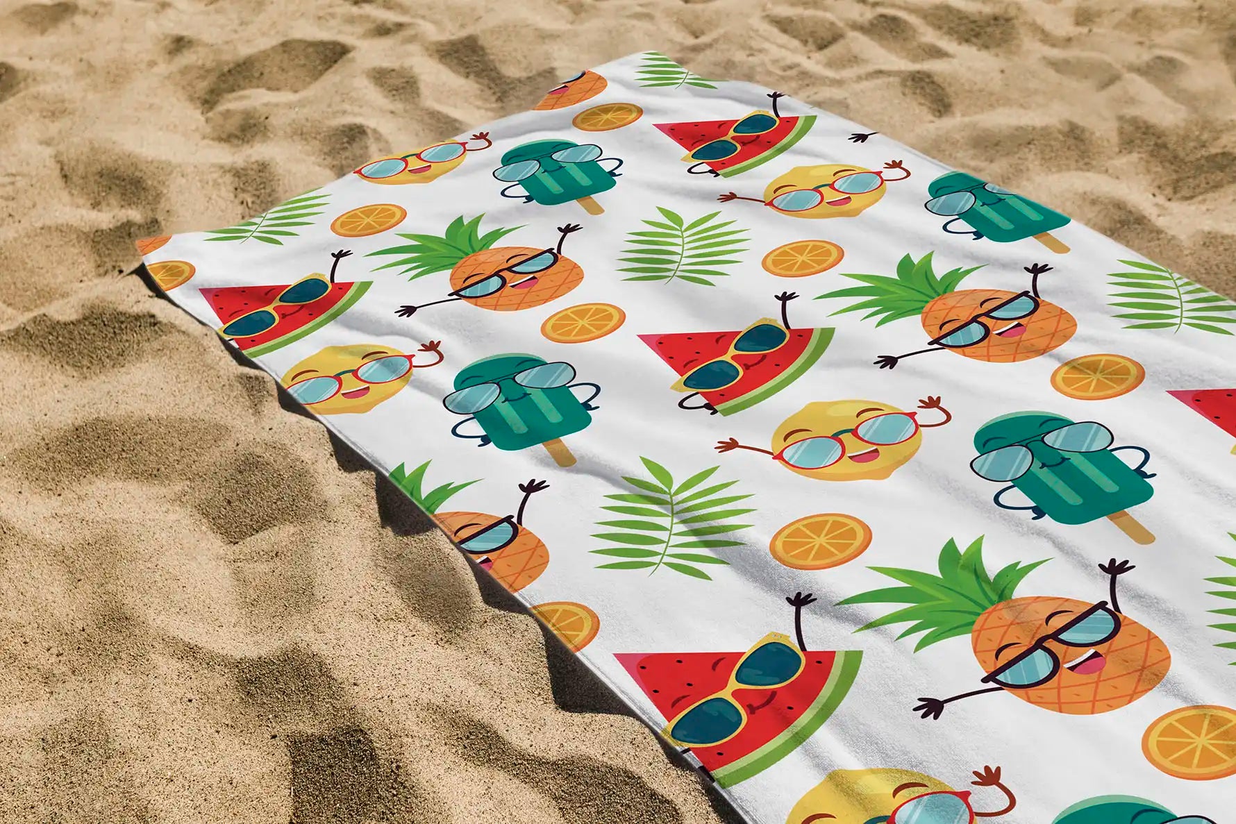 فوطة شاطئ (140x70 سم) - حجم جديد