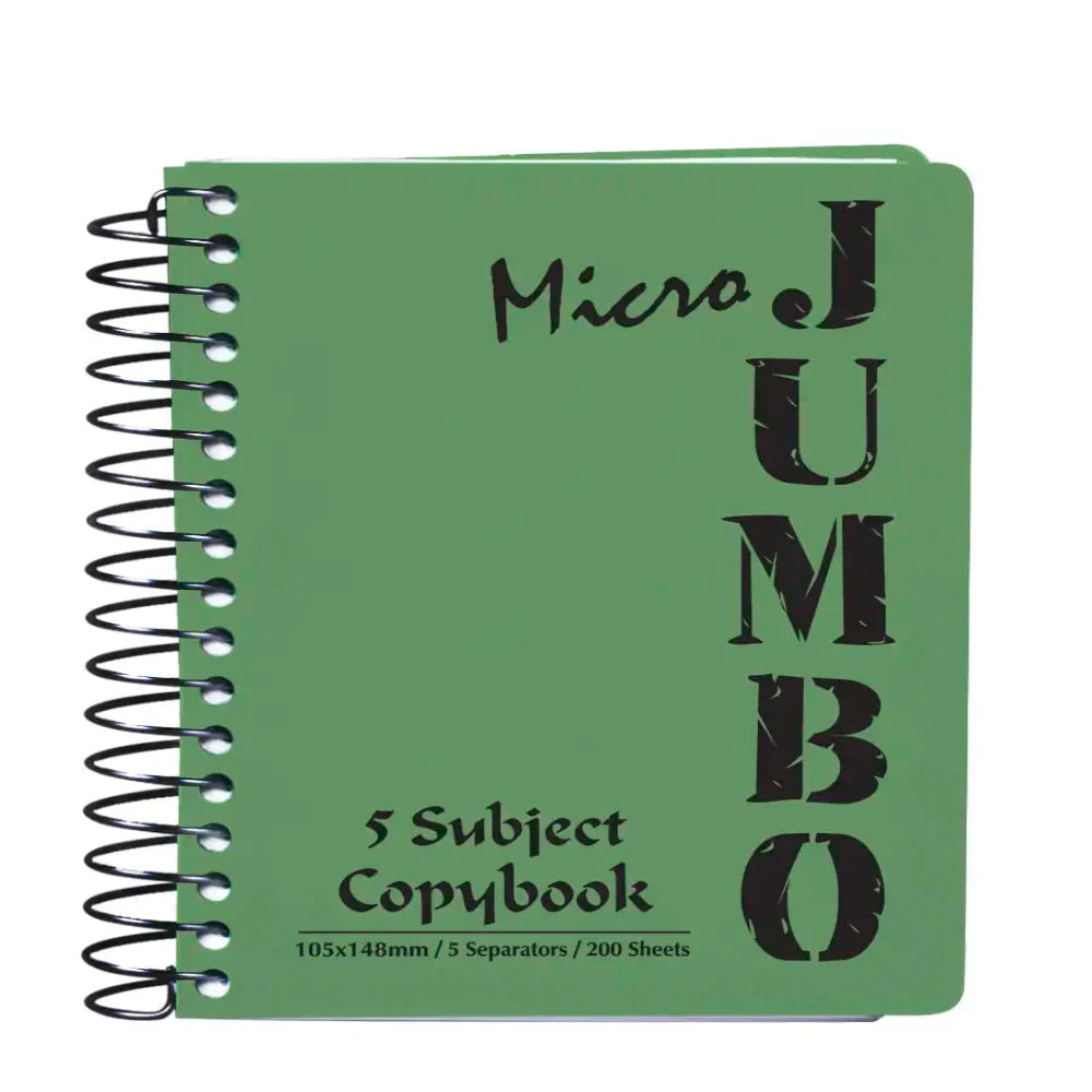 كشكول ملاحظات Jumbo A6 (5 مواد)
