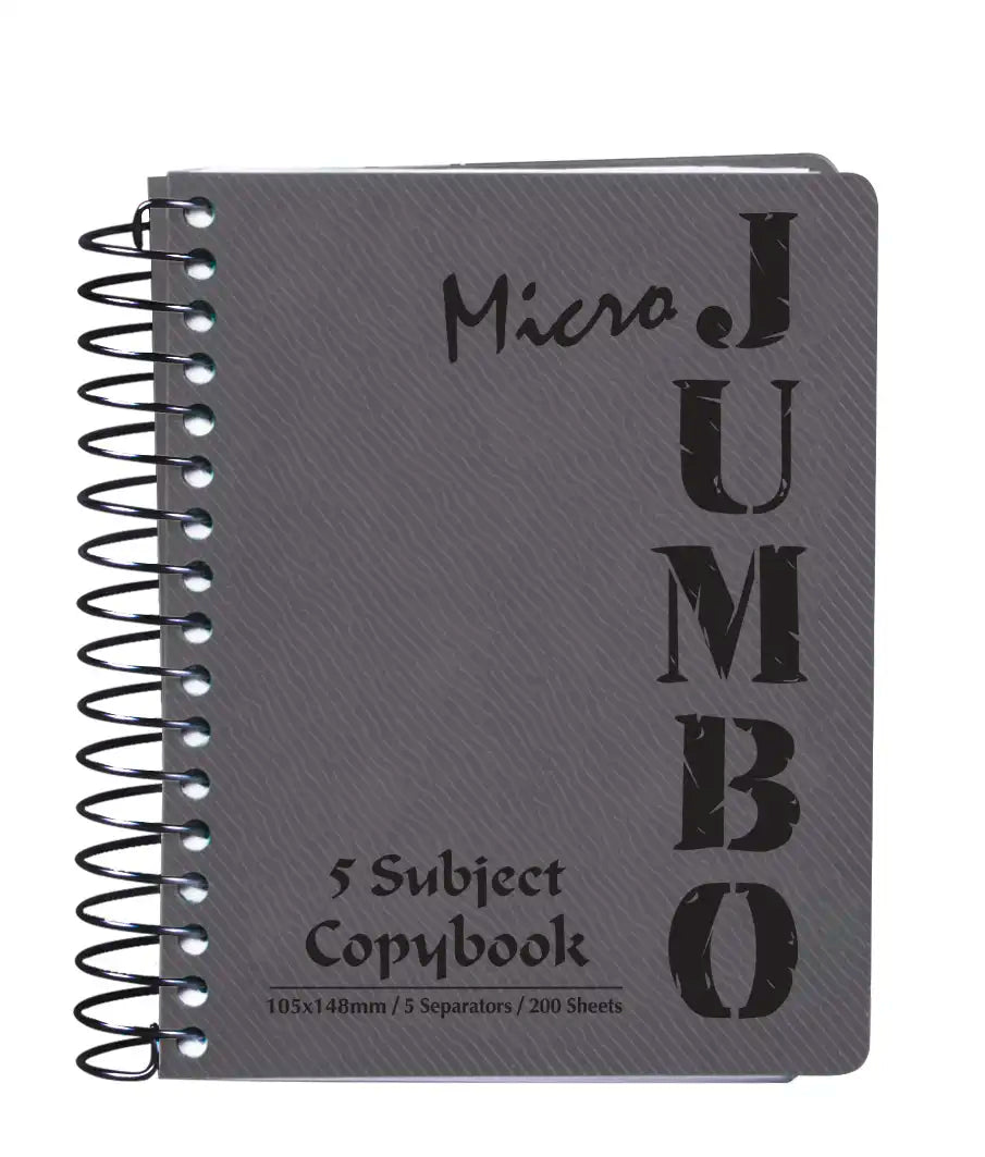 كشكول ملاحظات Jumbo A6 (5 مواد)