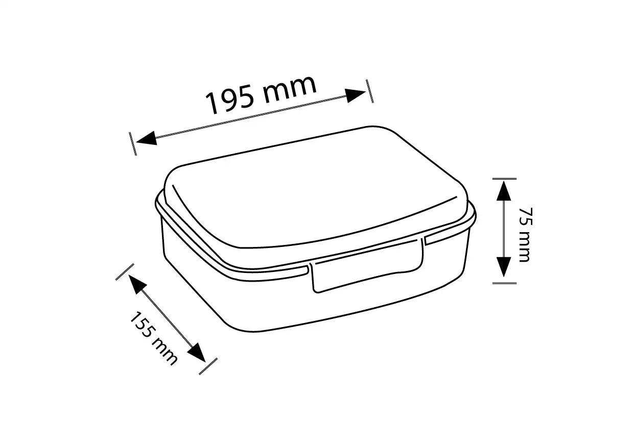 لانش بوكس  2 لتر