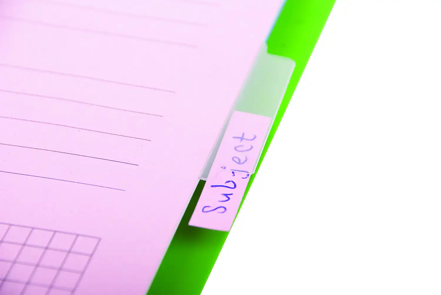 A4 Jumbo Notebook Light Green