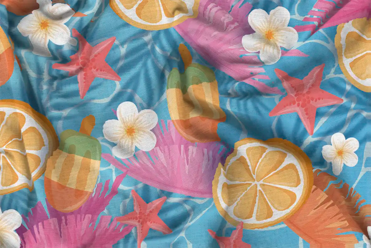 فوطة شاطئ (140x70 سم) - حجم جديد