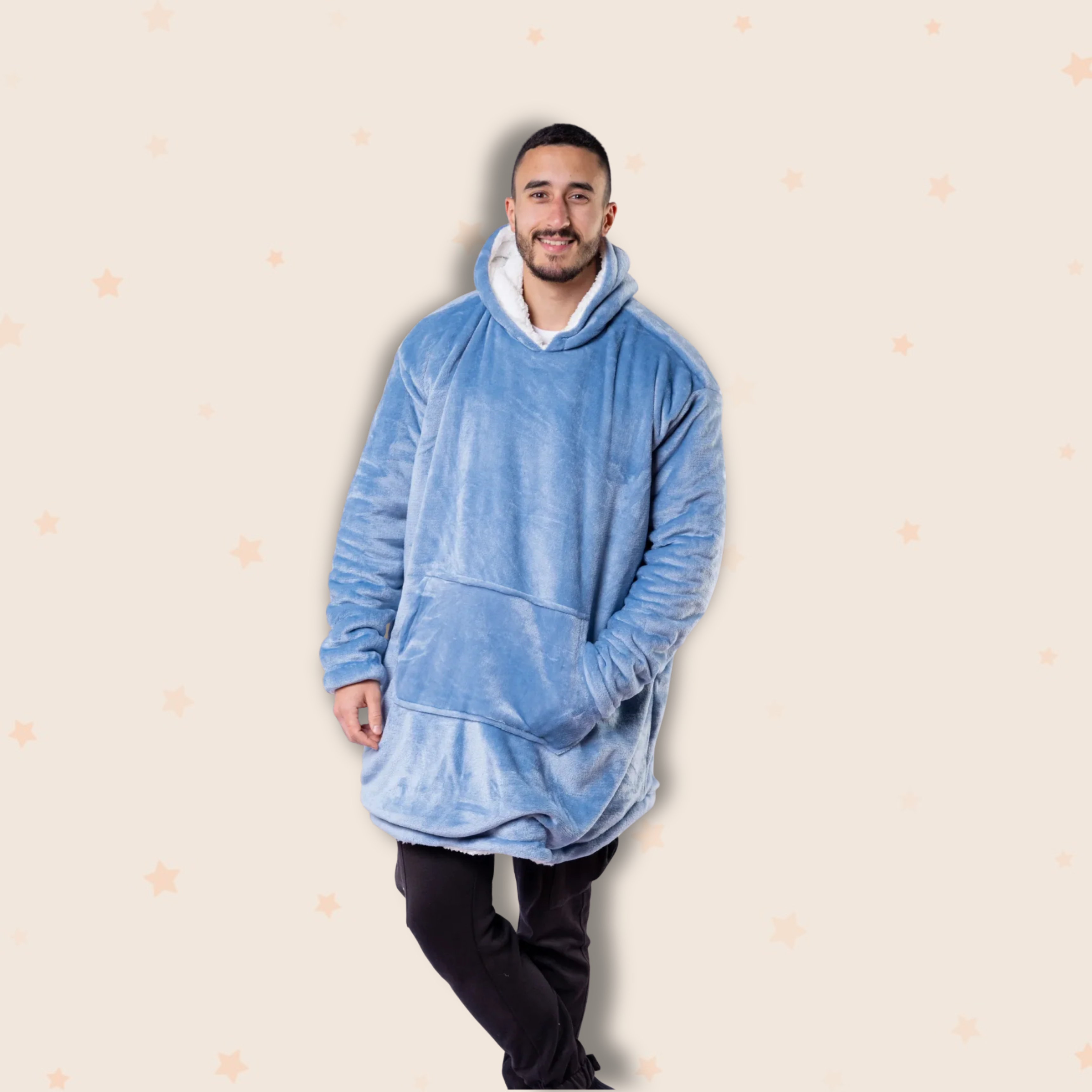 Oversized Sherpa Hoodie 2 sizes (Unisex)