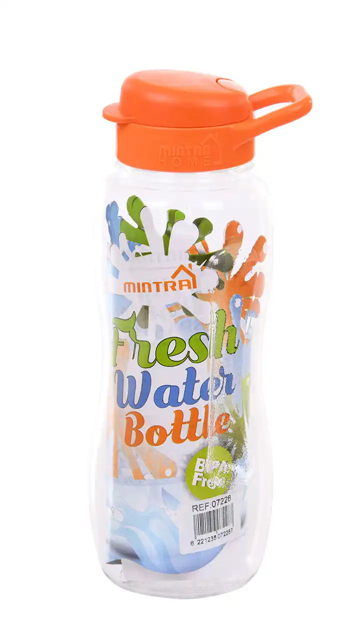 زجاجة ماء شفافة 1 لتر