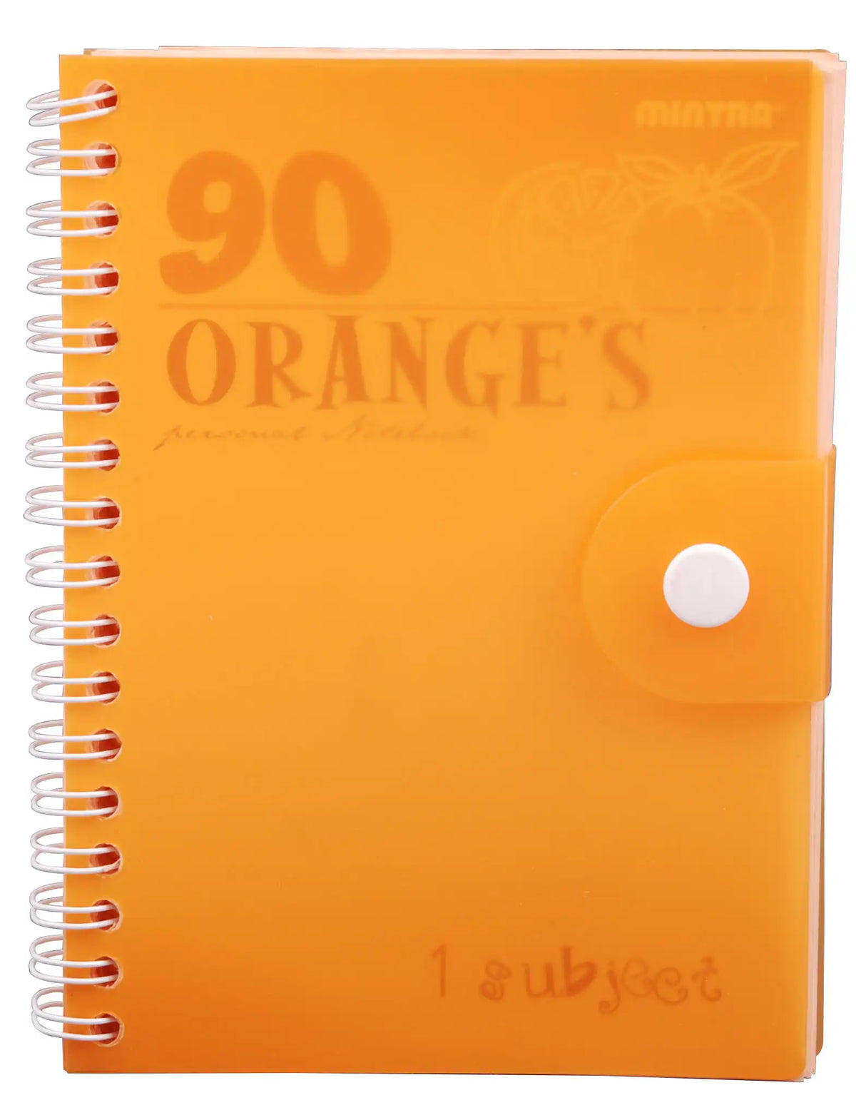 Notebook 90 90's Notebook Orange (Different Sizes Available) – Mintra Egypt