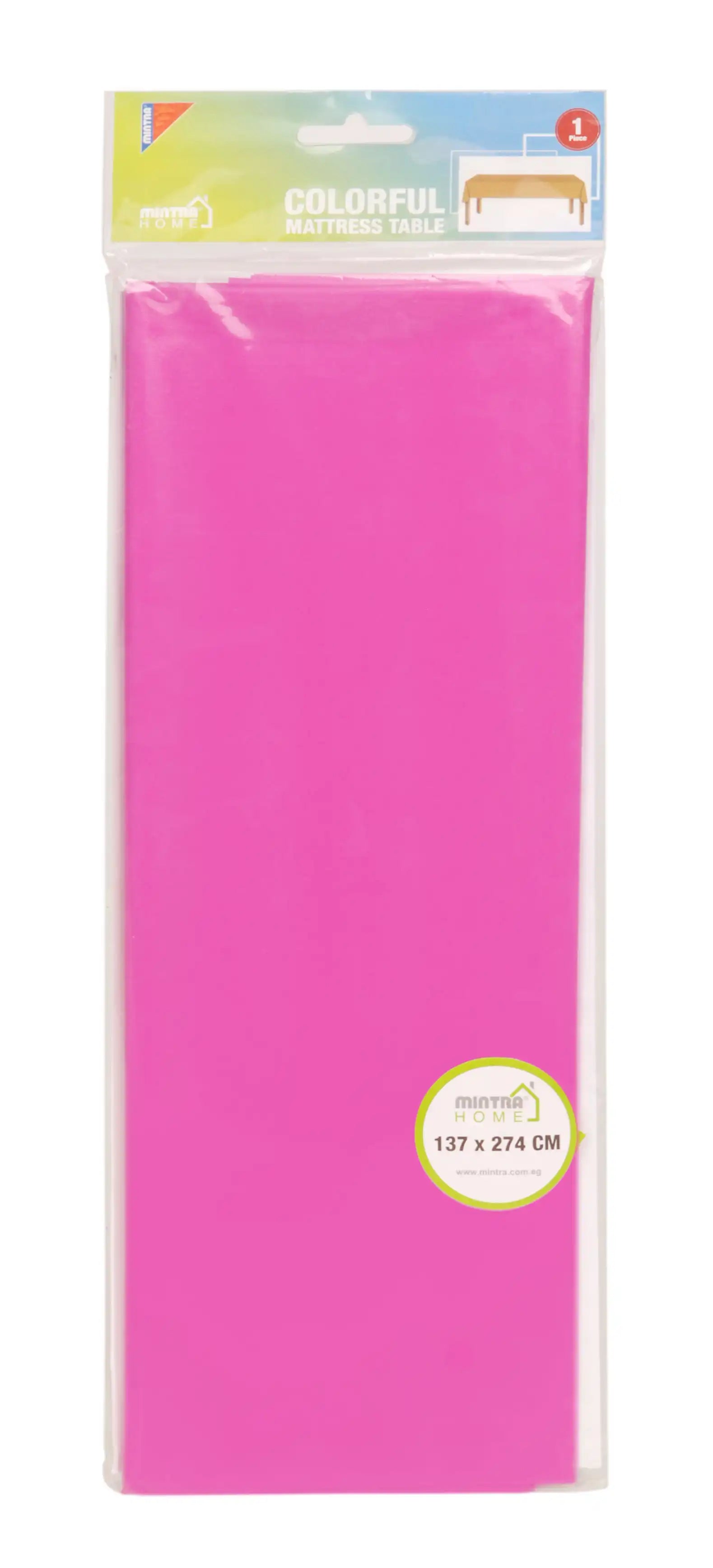 مفارش المائدة - غطاء بلاستيك ملون ترابيزة