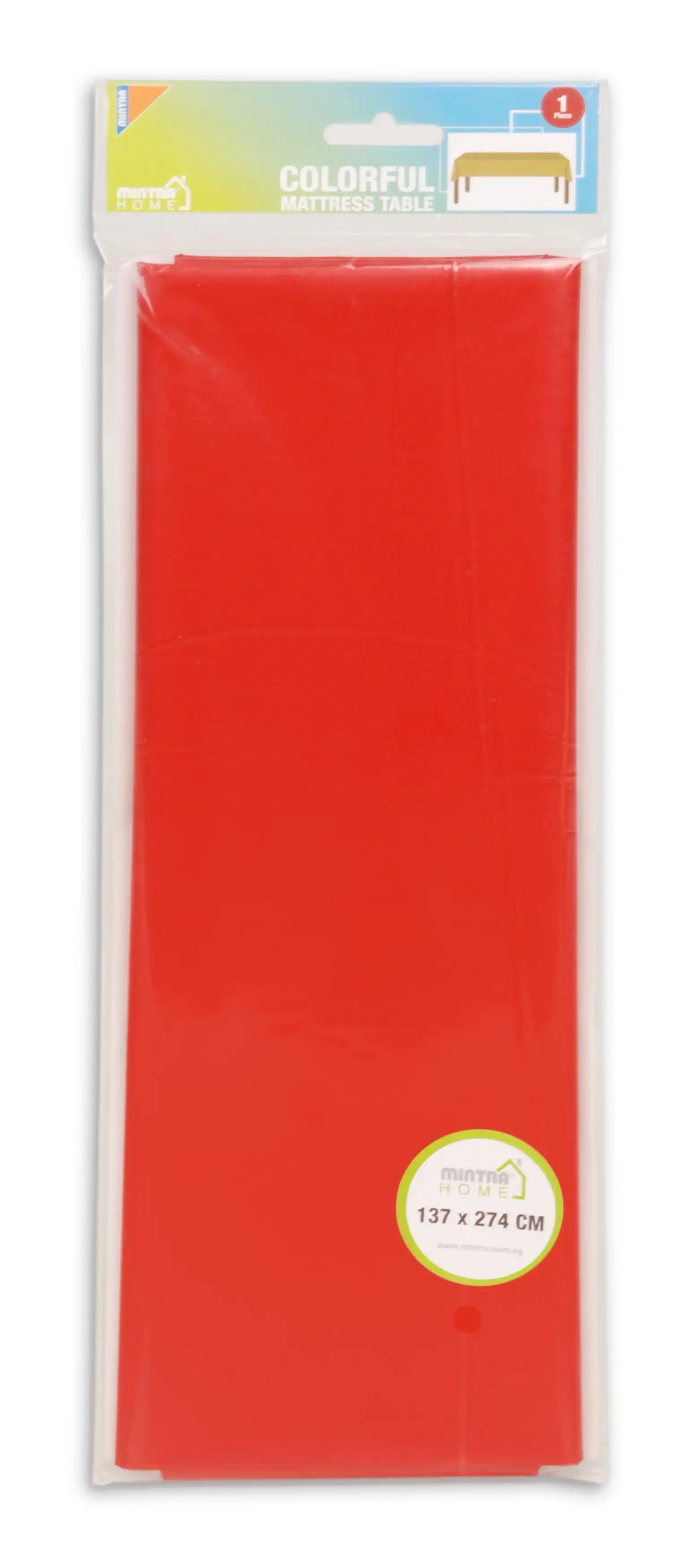 Tablecloths - Colorful Table Plastic Cover