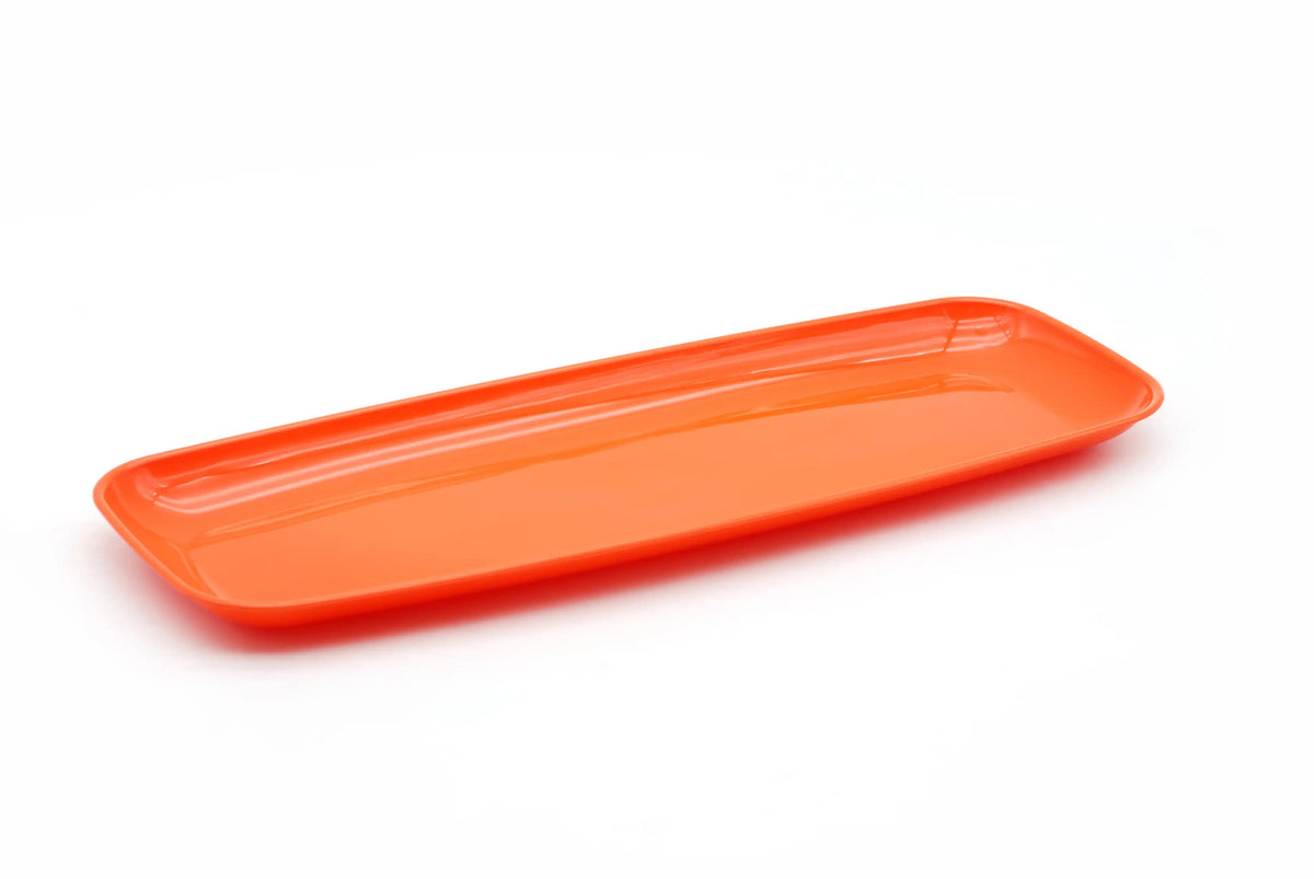 صورة منتج Mintra Long Rectangular Serving Plate Orange