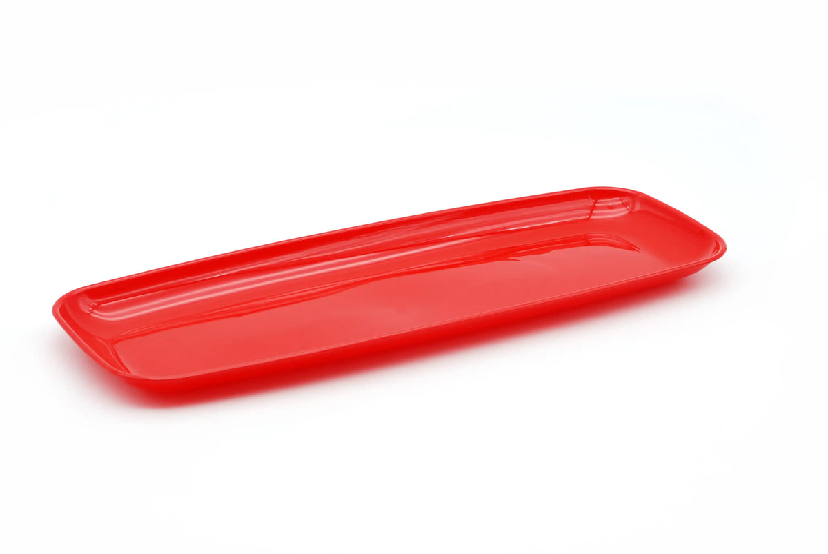 صورة منتج Mintra Long Rectangular Serving Plate Red