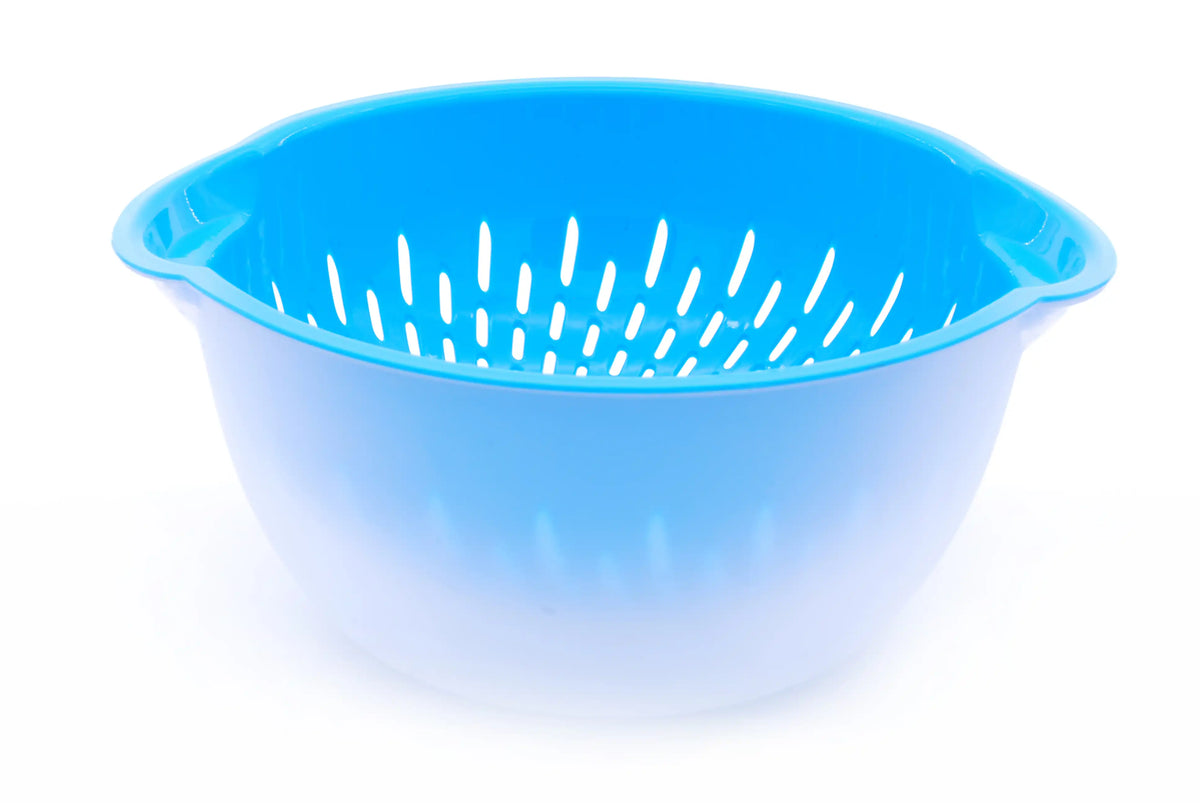 صورة منتج Mintra Mixing Bowl and Colander Blue