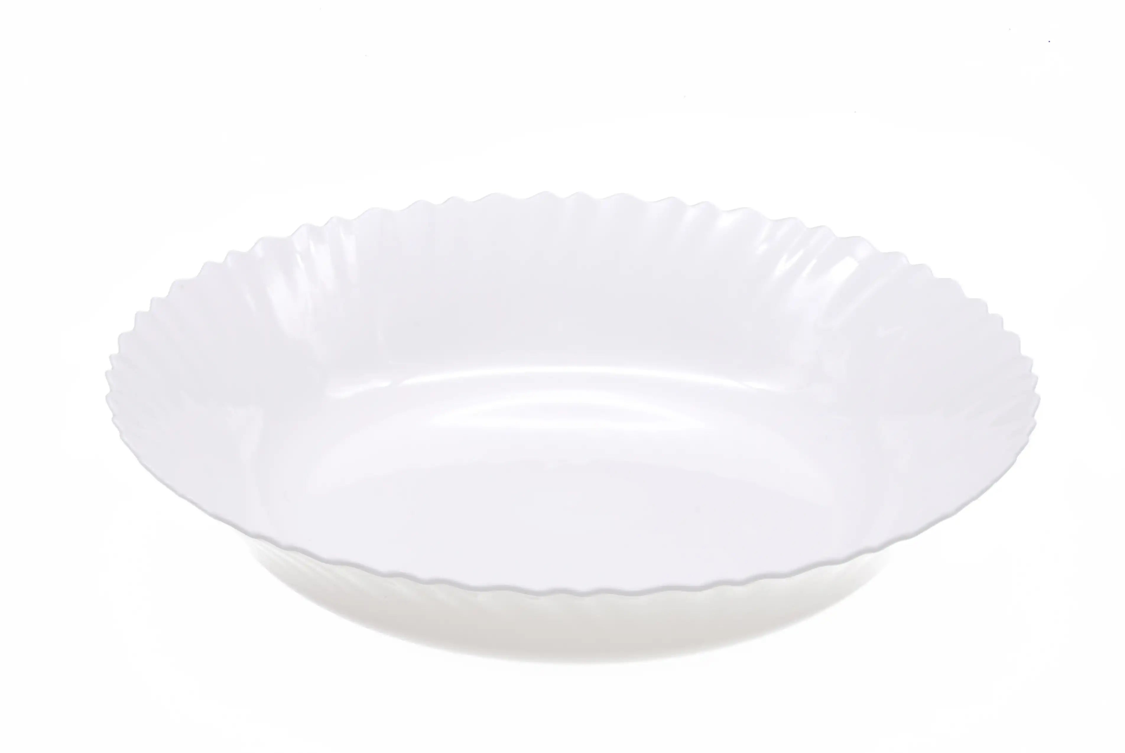 Curly Plastic Large Bowl