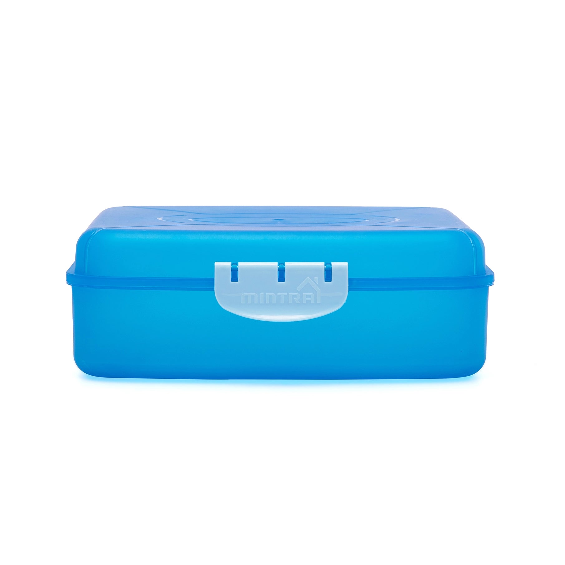 Frosted Lunch Box 2L (with Fork & Spoon)