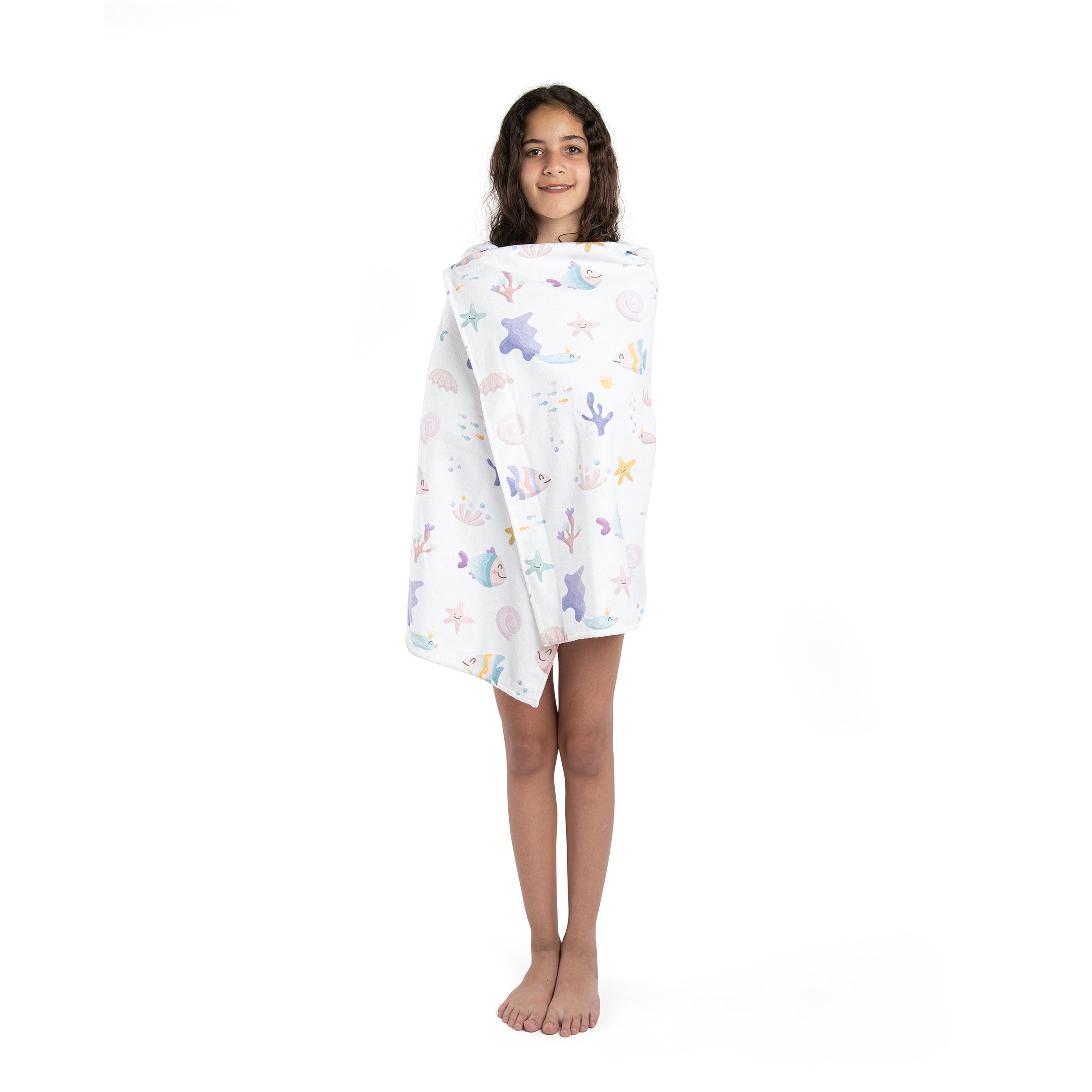 Hooded Beach Towel for Kids