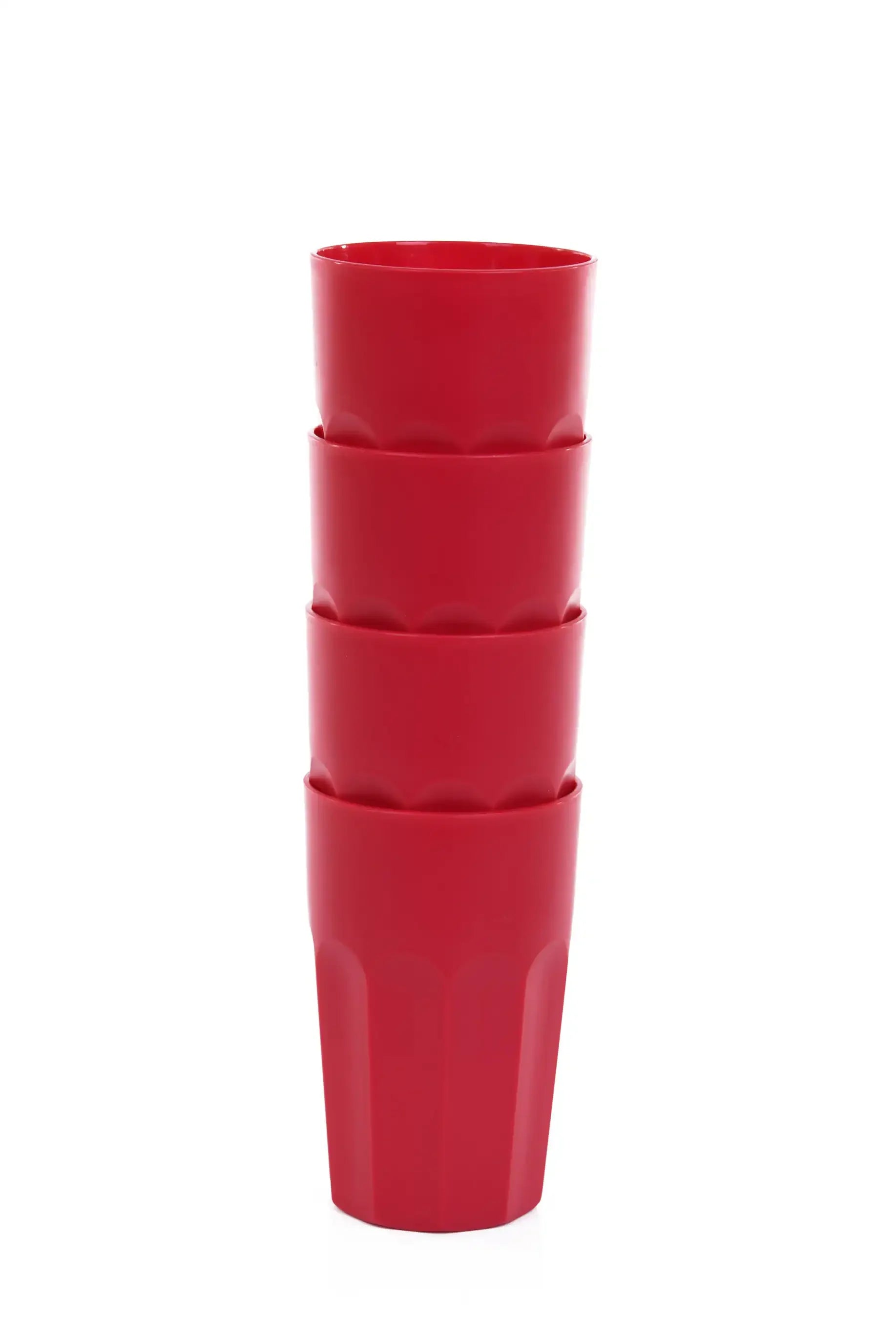 Unbreakable Plastic Cup 330 ml (Pack of 4)