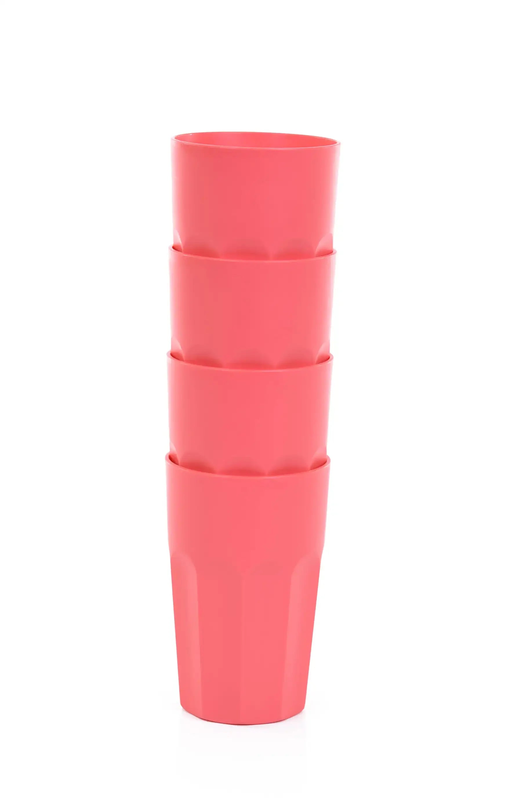 Unbreakable Plastic Cup 330 ml (Pack of 4)