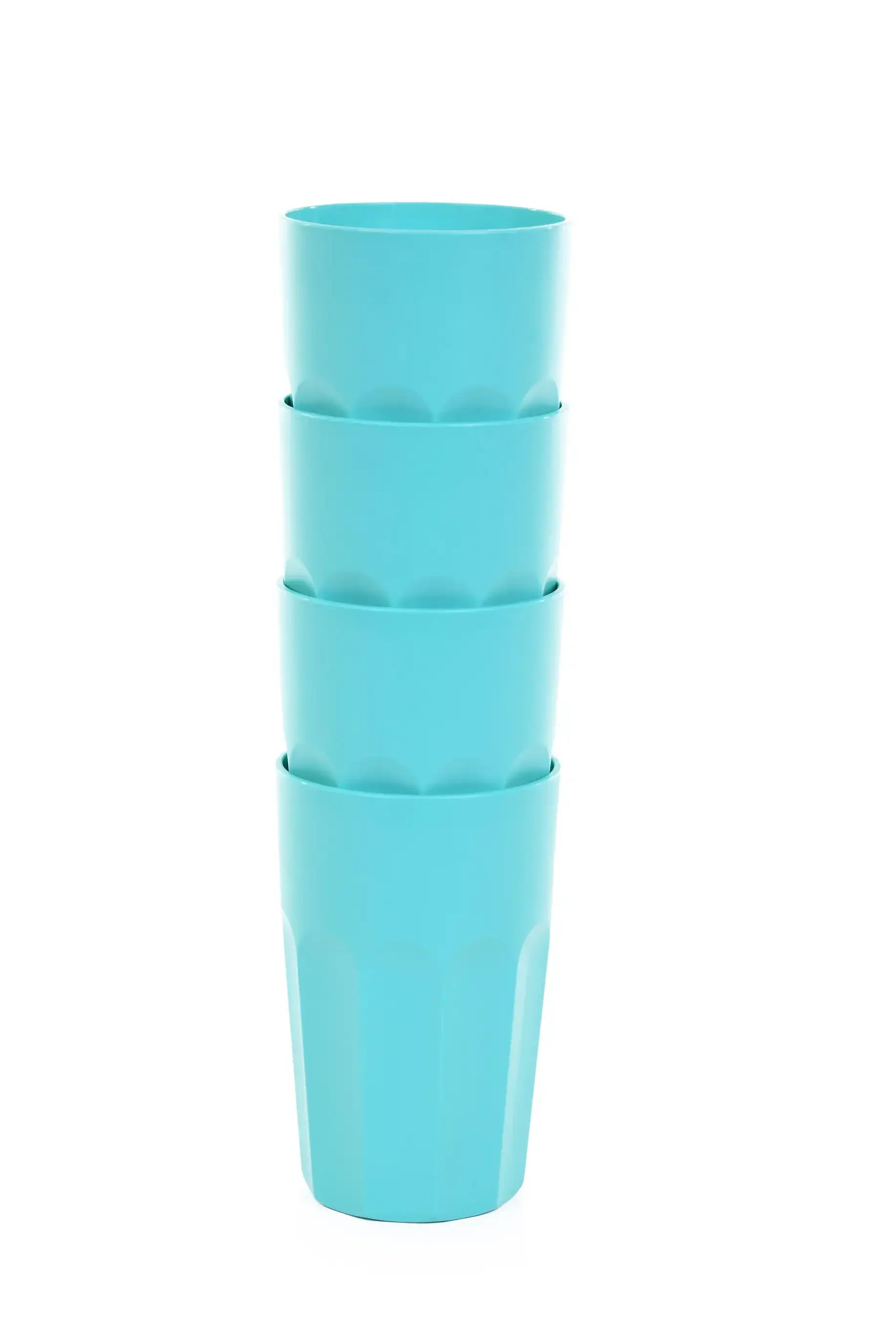 Unbreakable Plastic Cup 330 ml (Pack of 4)