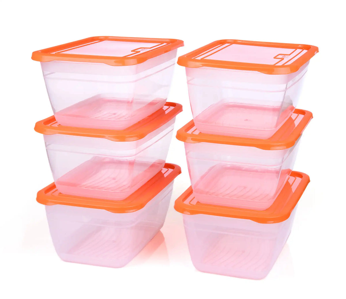 صورة منتج Mintra Fridge Storage Container 4 L (pack of 3) Orange