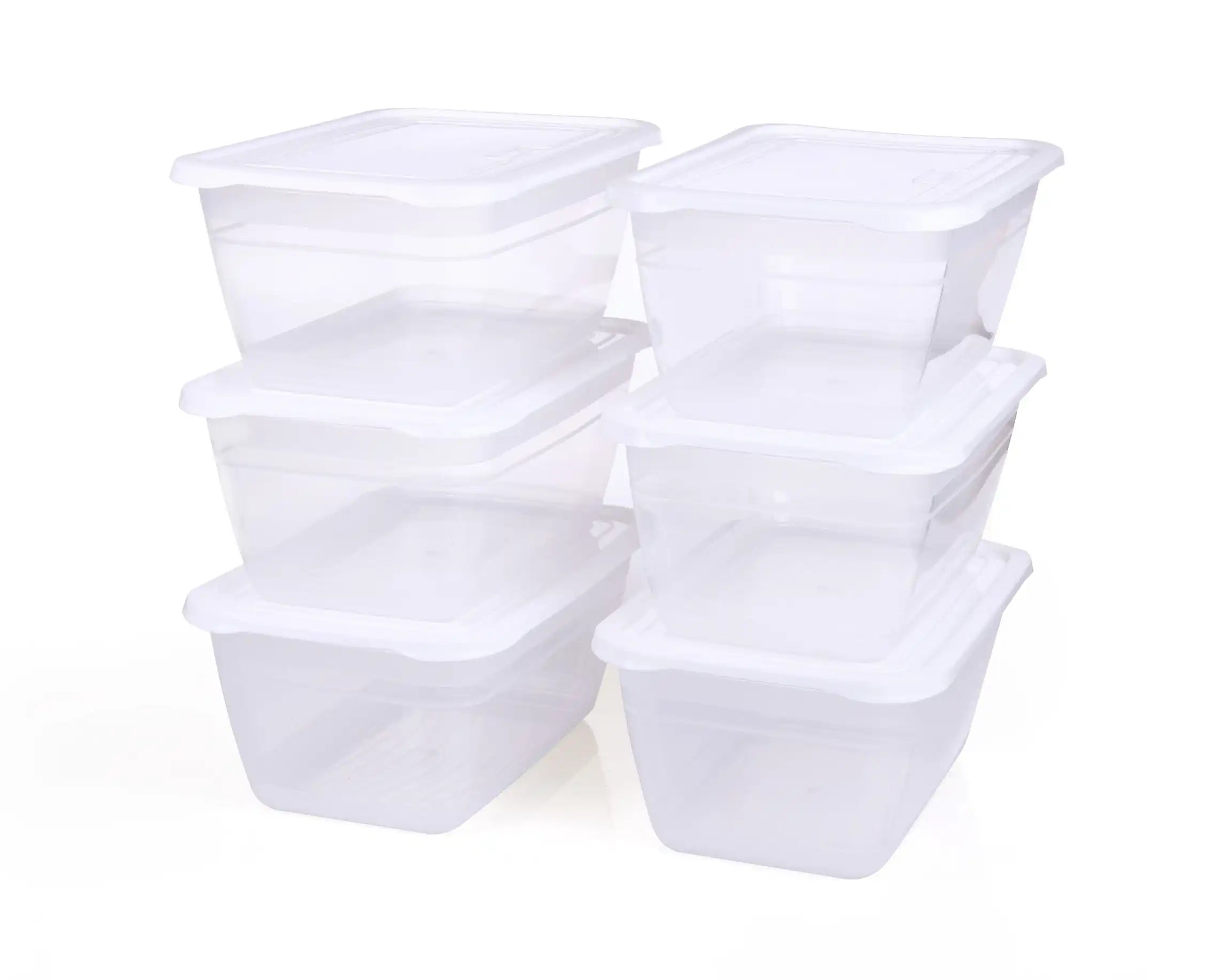 علبة تخزين الثلاجة 4 لتر (عبوة من 3 قطع)