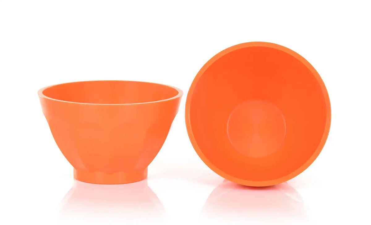 صورة منتج Mintra Medium Unbreakable Plastic Bowl 750 ml Orange