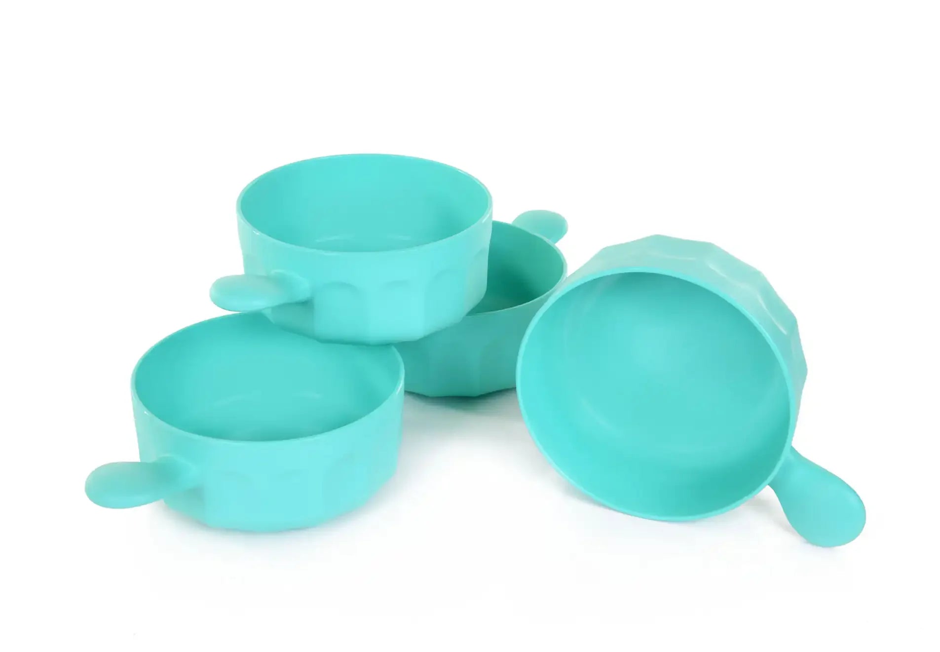 Unbreakable Bowl With 1 Handle (Pack of 2)