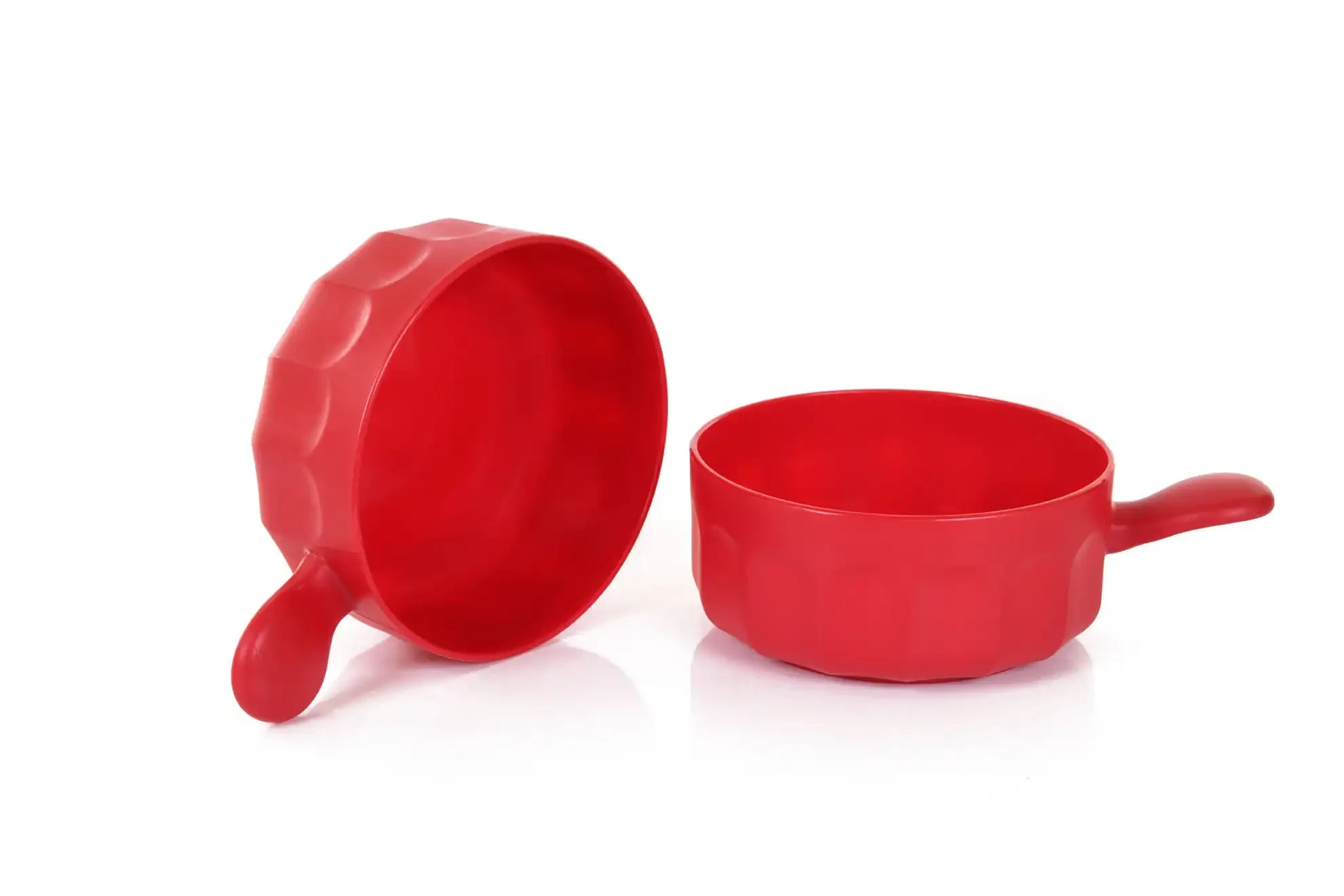 Unbreakable Bowl With 1 Handle (Pack of 2)