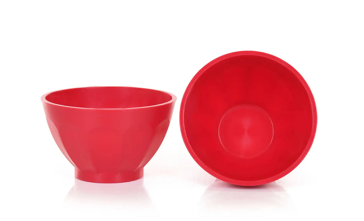 صورة منتج Mintra Medium Unbreakable Plastic Bowl 750 ml Burgundy