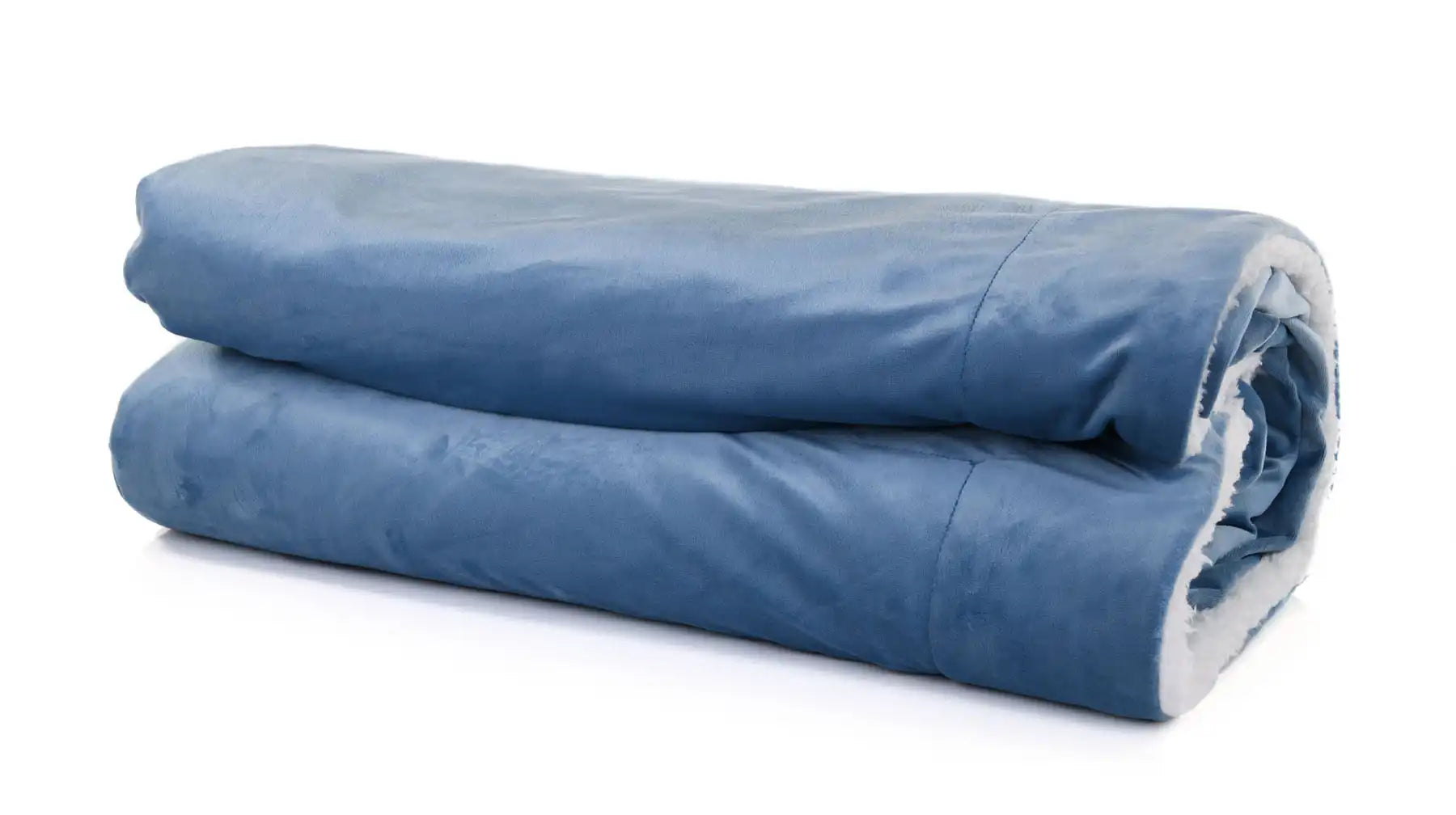 بطانية مايكروفايبر/شيربا مزدوجة الجوانب فائقة النعومة (180 × 220 سم)