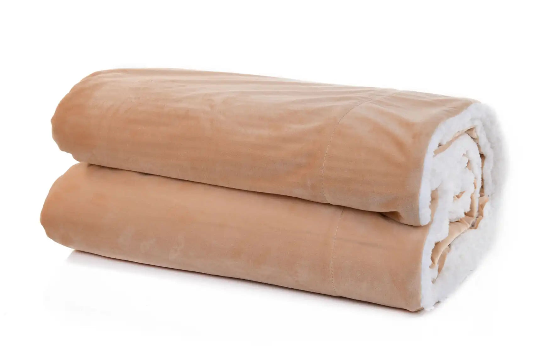 بطانية مايكروفايبر/شيربا مزدوجة الجوانب فائقة النعومة (180 × 220 سم)