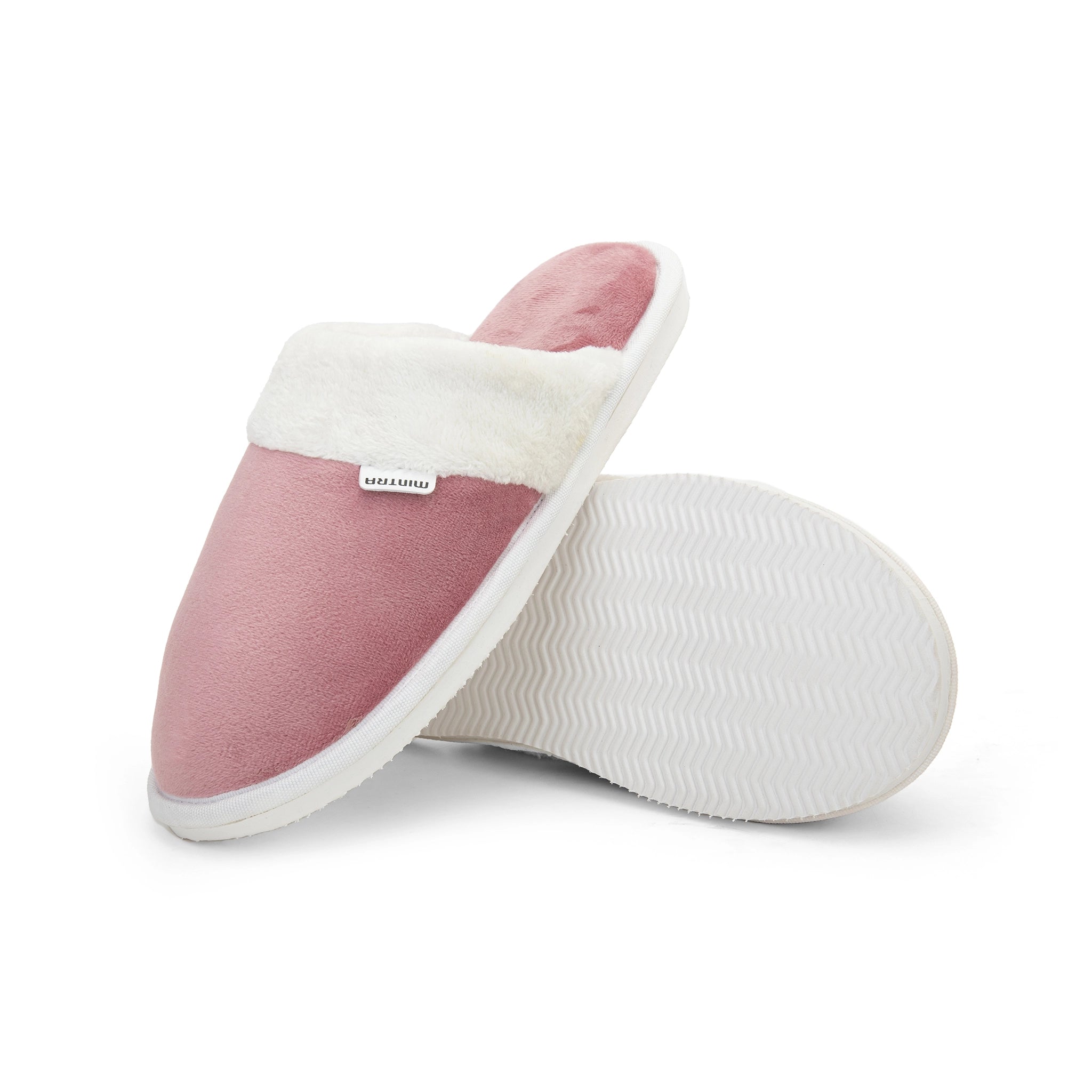 Plain with Fur Winter Slipper - Unisex