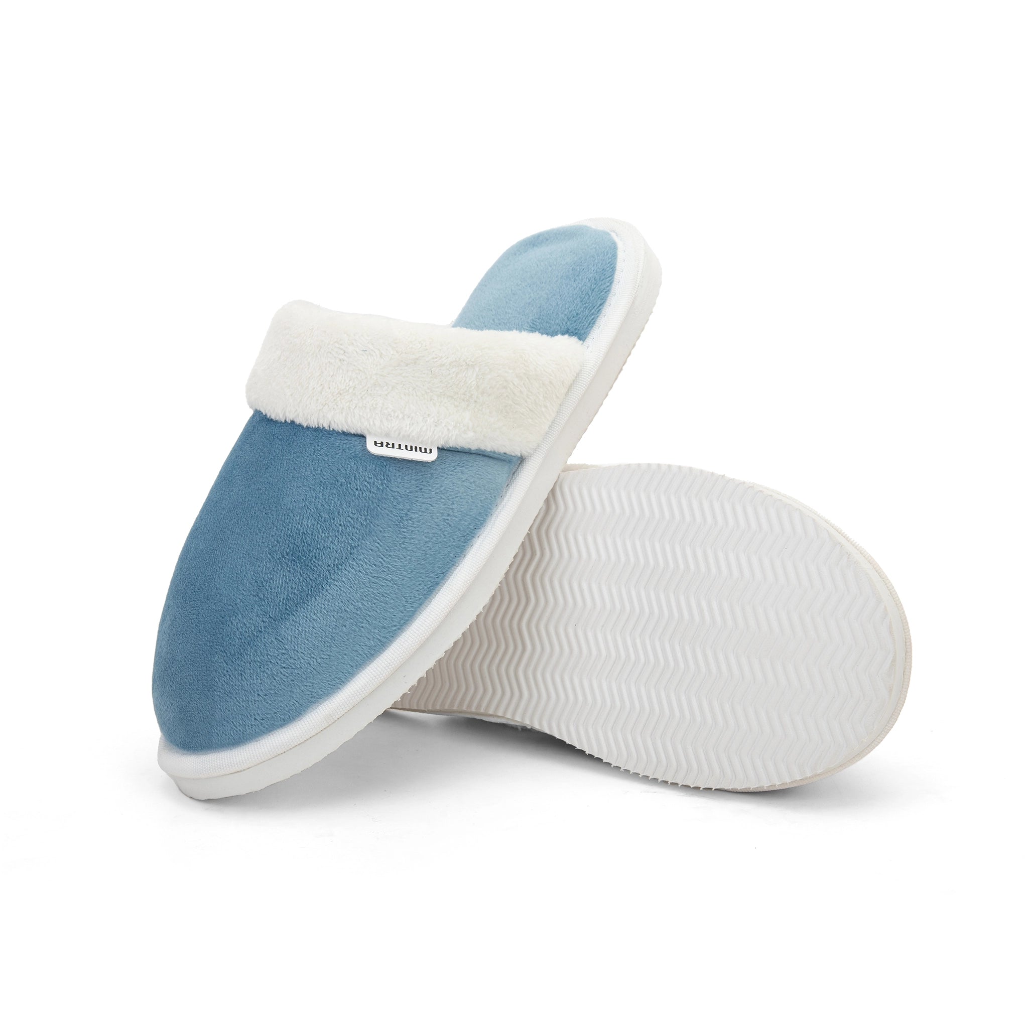 Plain with Fur Winter Slipper - Unisex
