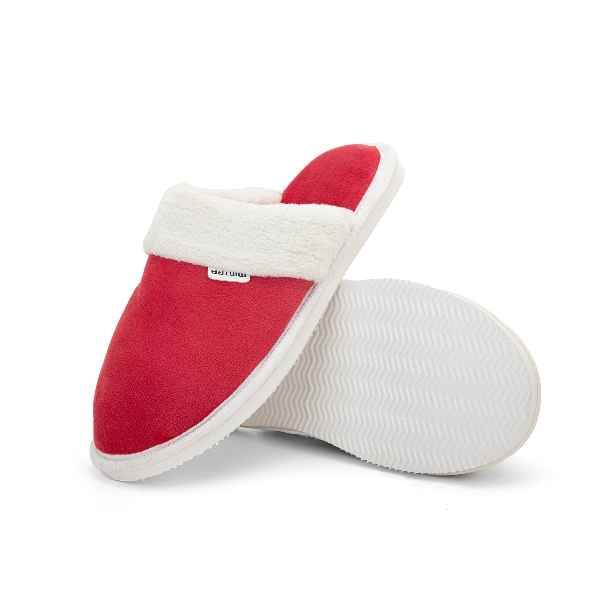 Plain with Fur Winter Slipper - Unisex