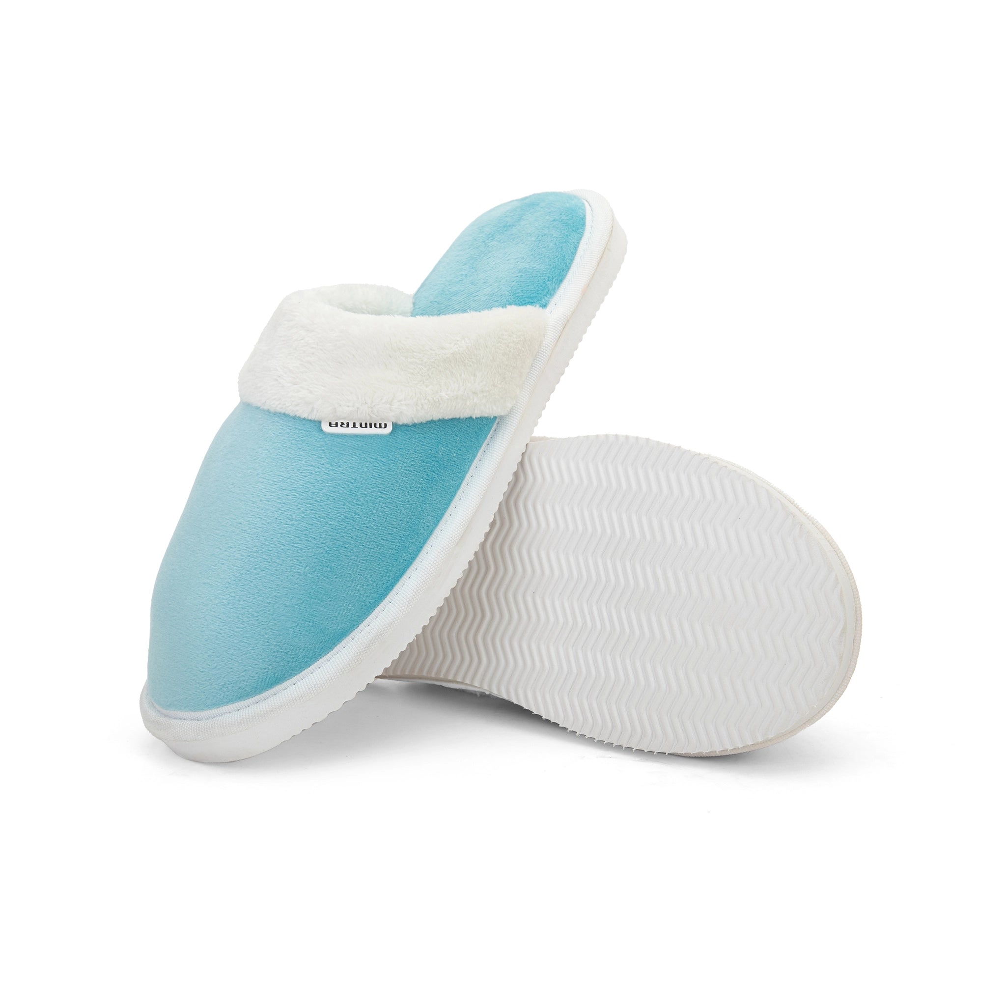 Plain with Fur Winter Slipper - Unisex