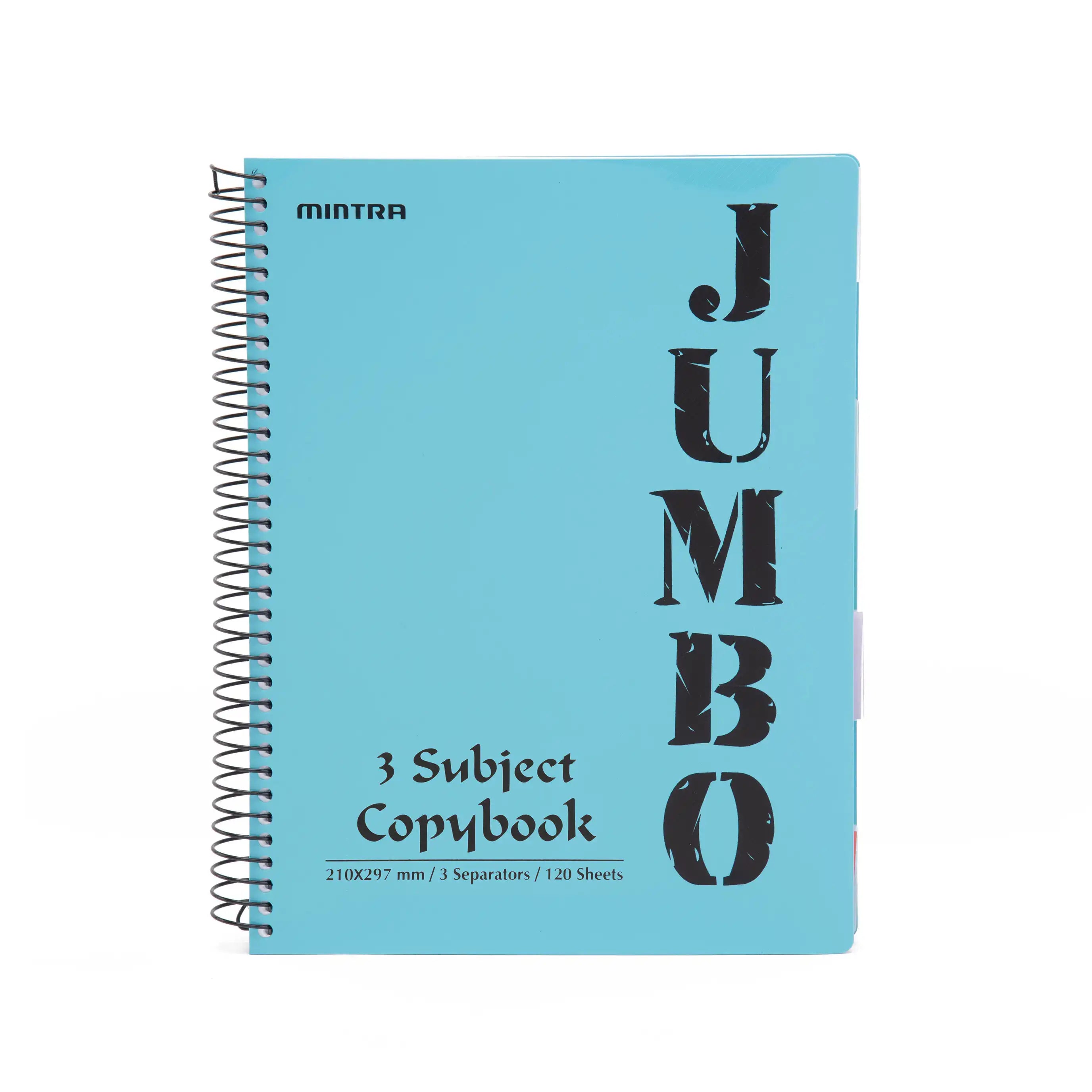 A4 Jumbo Notebook Light Blue