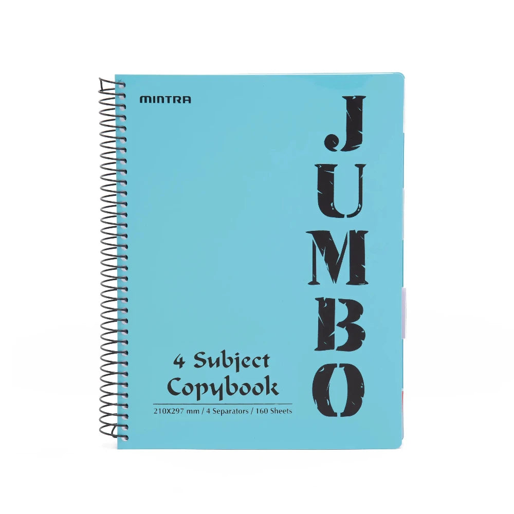 A4 Jumbo Notebook Light Blue