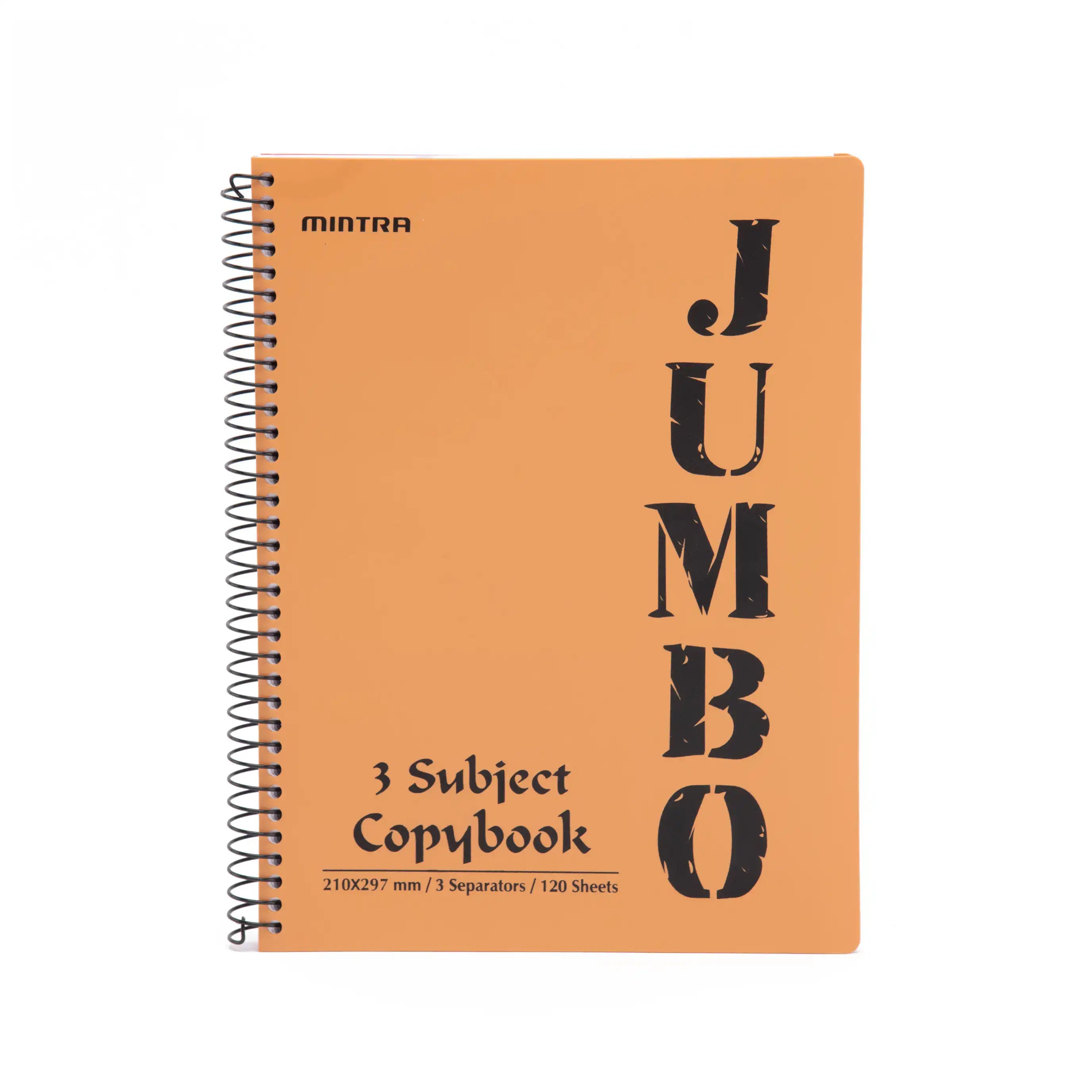 A4 Jumbo Notebook Peach Orange