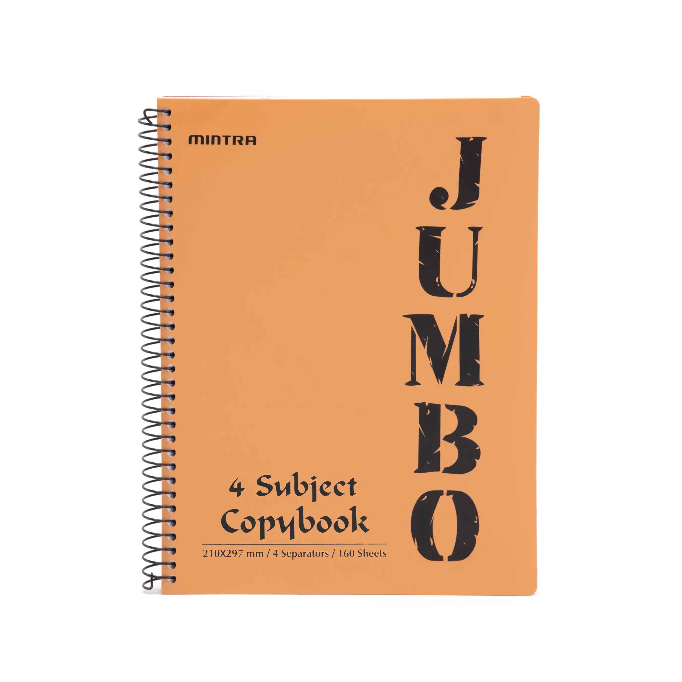 A4 Jumbo Notebook Peach Orange