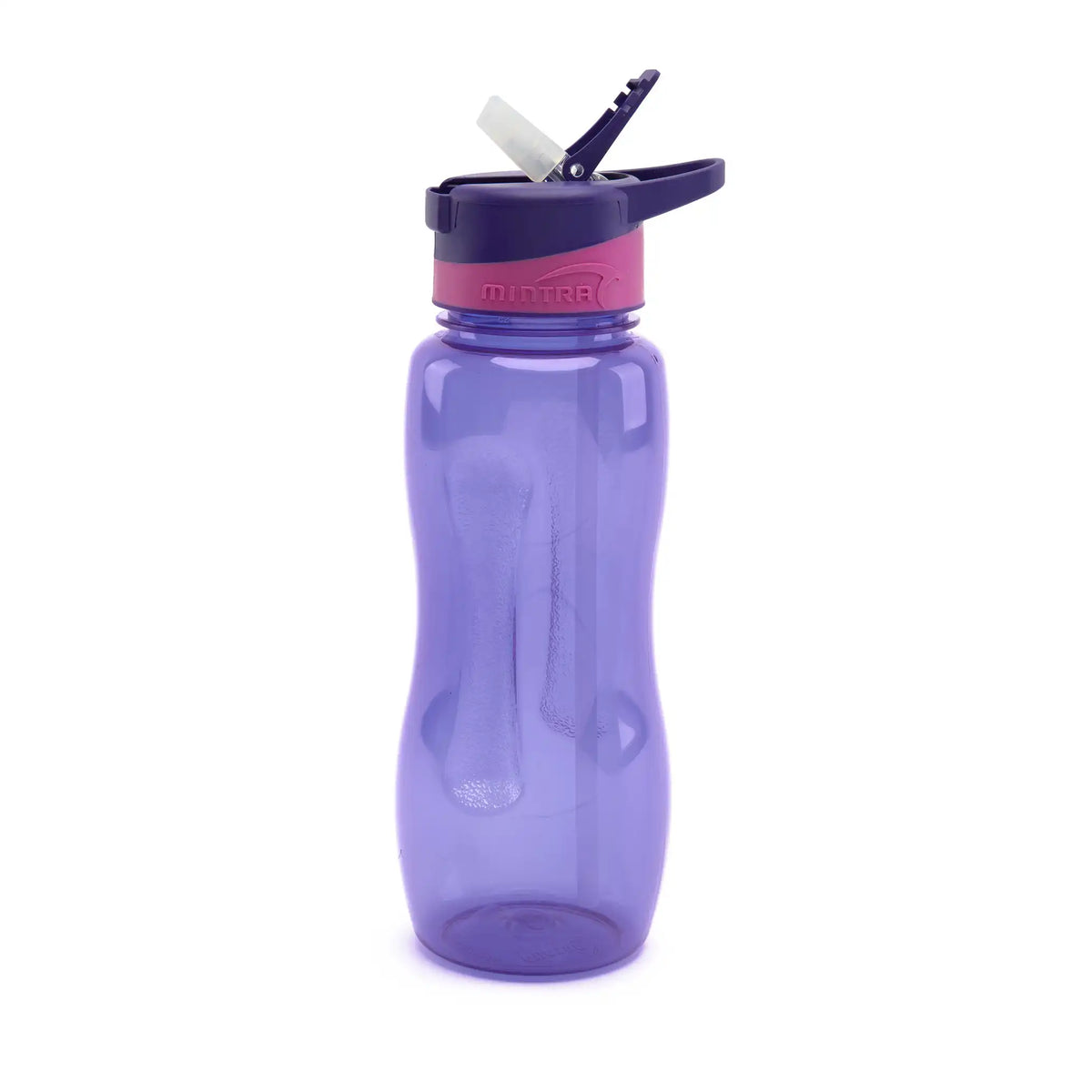 صورة منتج Mintra 1 L Colored Water Bottle - with Straw Purple