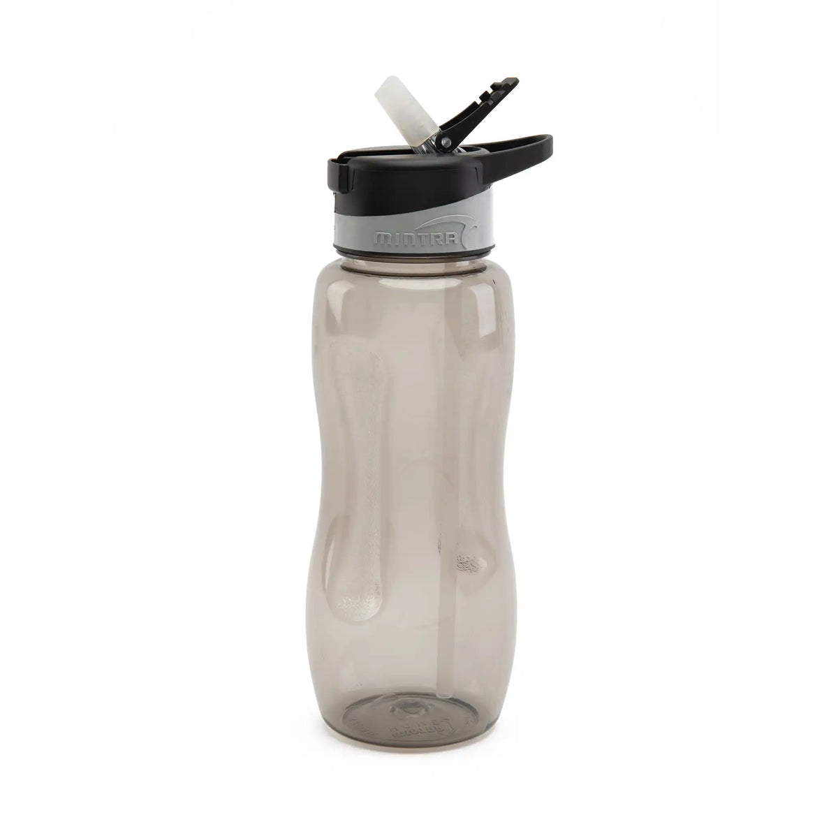 صورة منتج Mintra 1 L Colored Water Bottle - with Straw Black