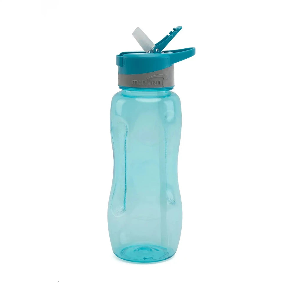 صورة منتج Mintra 1 L Colored Water Bottle - with Straw Light Blue