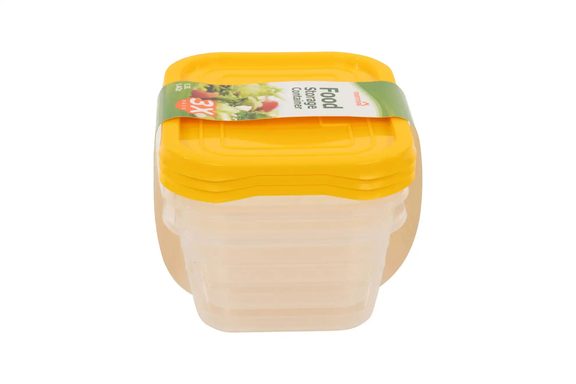 Fridge 1.3L Storage Container (pack of 3)
