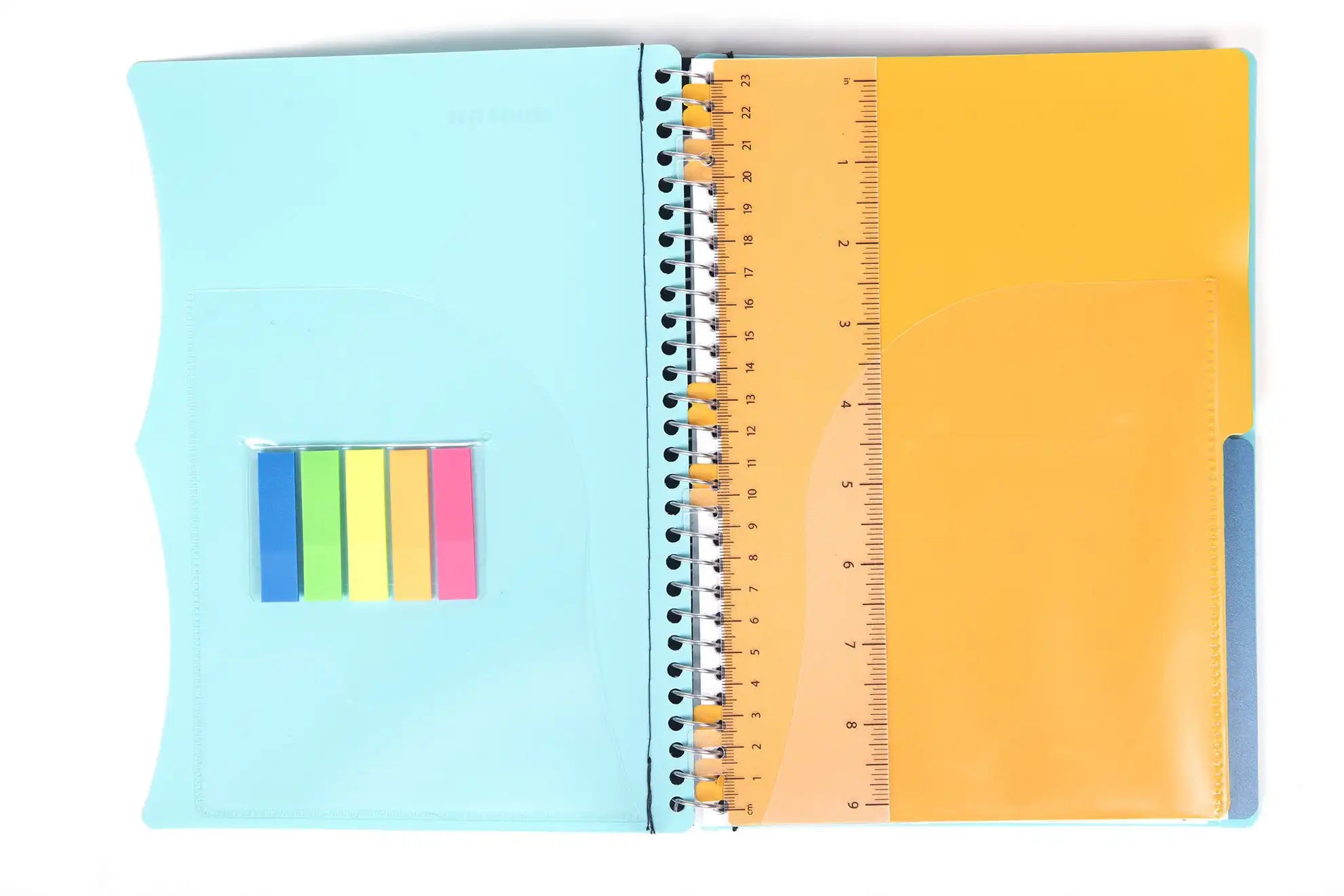 كشكول ملاحظات حلزوني ممتاز ومتين (موضوعان)