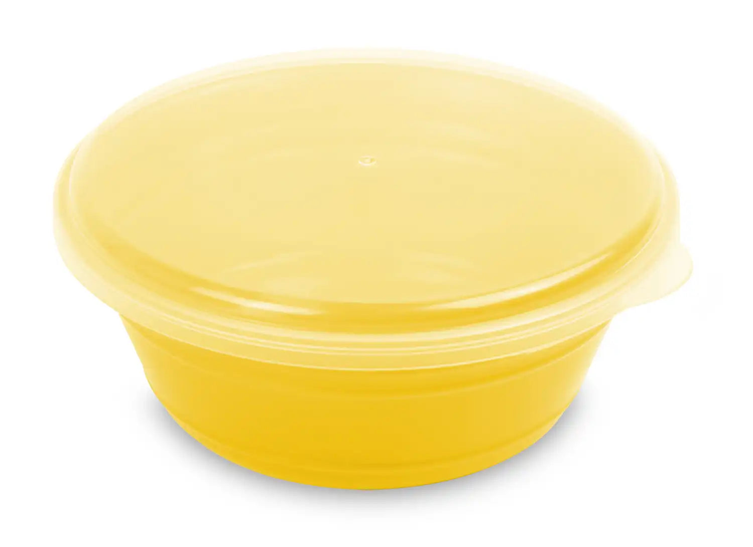 بولة حفظ الطعام دائري مع غطاء (عبوة من 4 قطع)