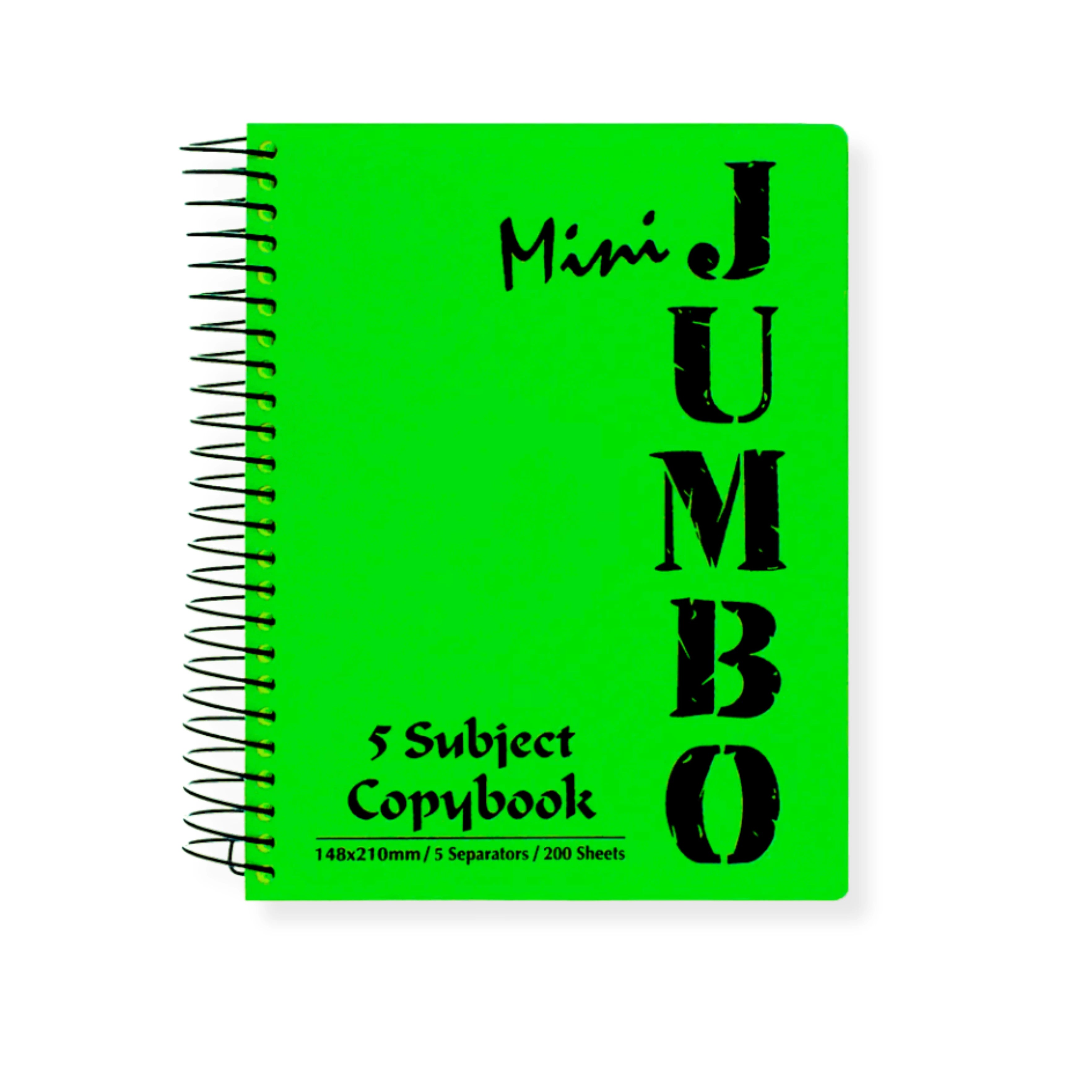 Mini Jumbo Notebook (5 Subjects)