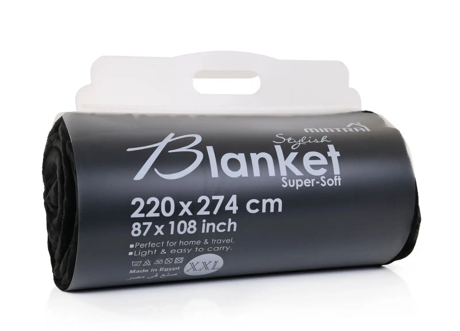 بطانيات ميكروفايبر (220 سم × 270 سم)